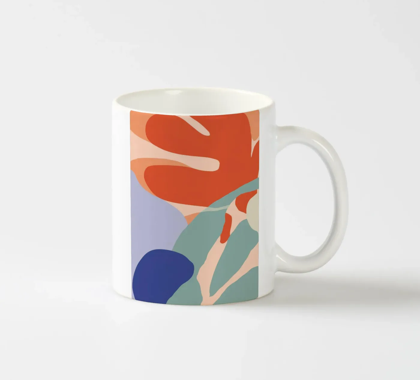 Primary Shape Play ceramic mug by Sky Velour