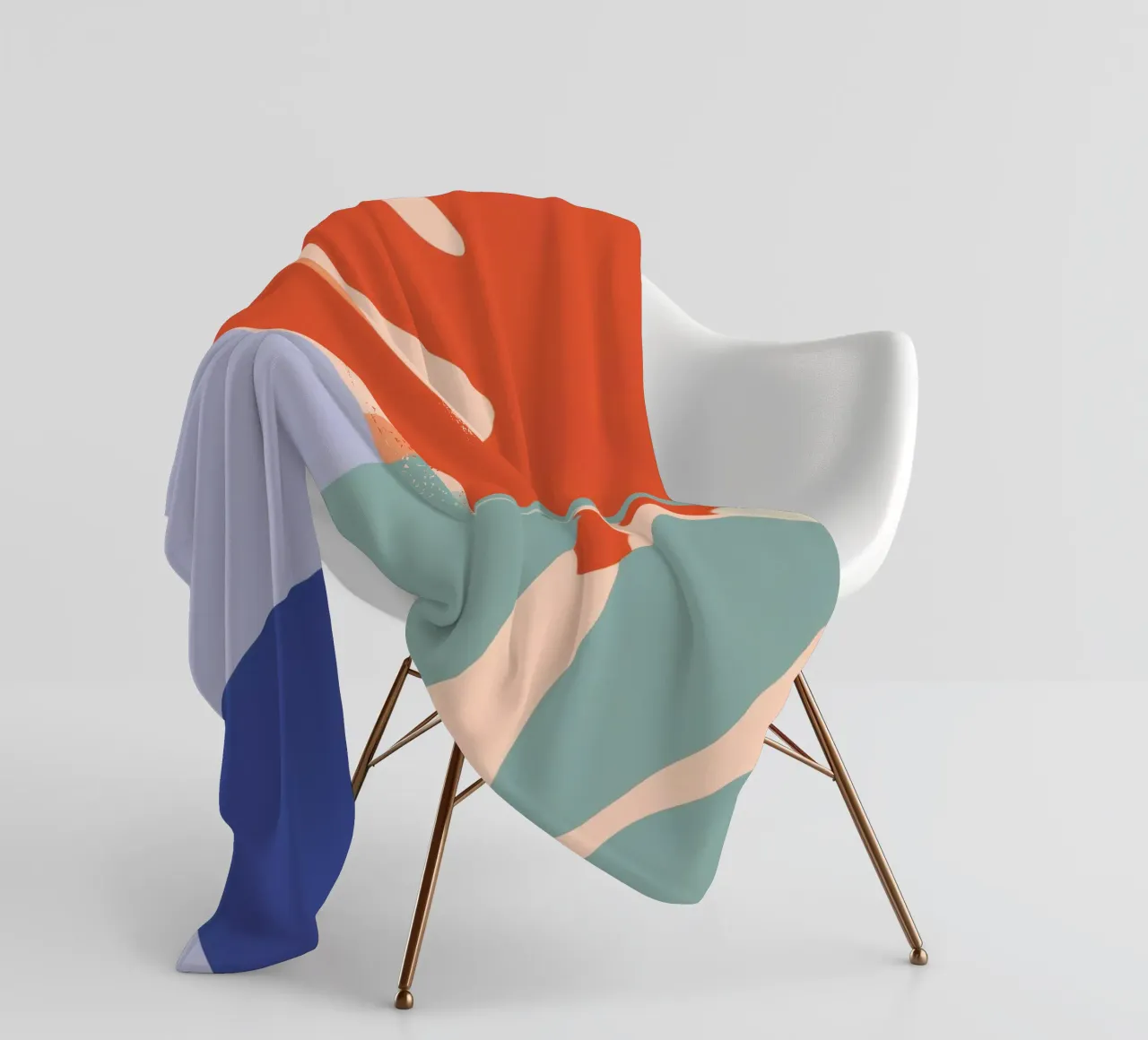 Gioco di forme primario coperta in pile da Sky Velour