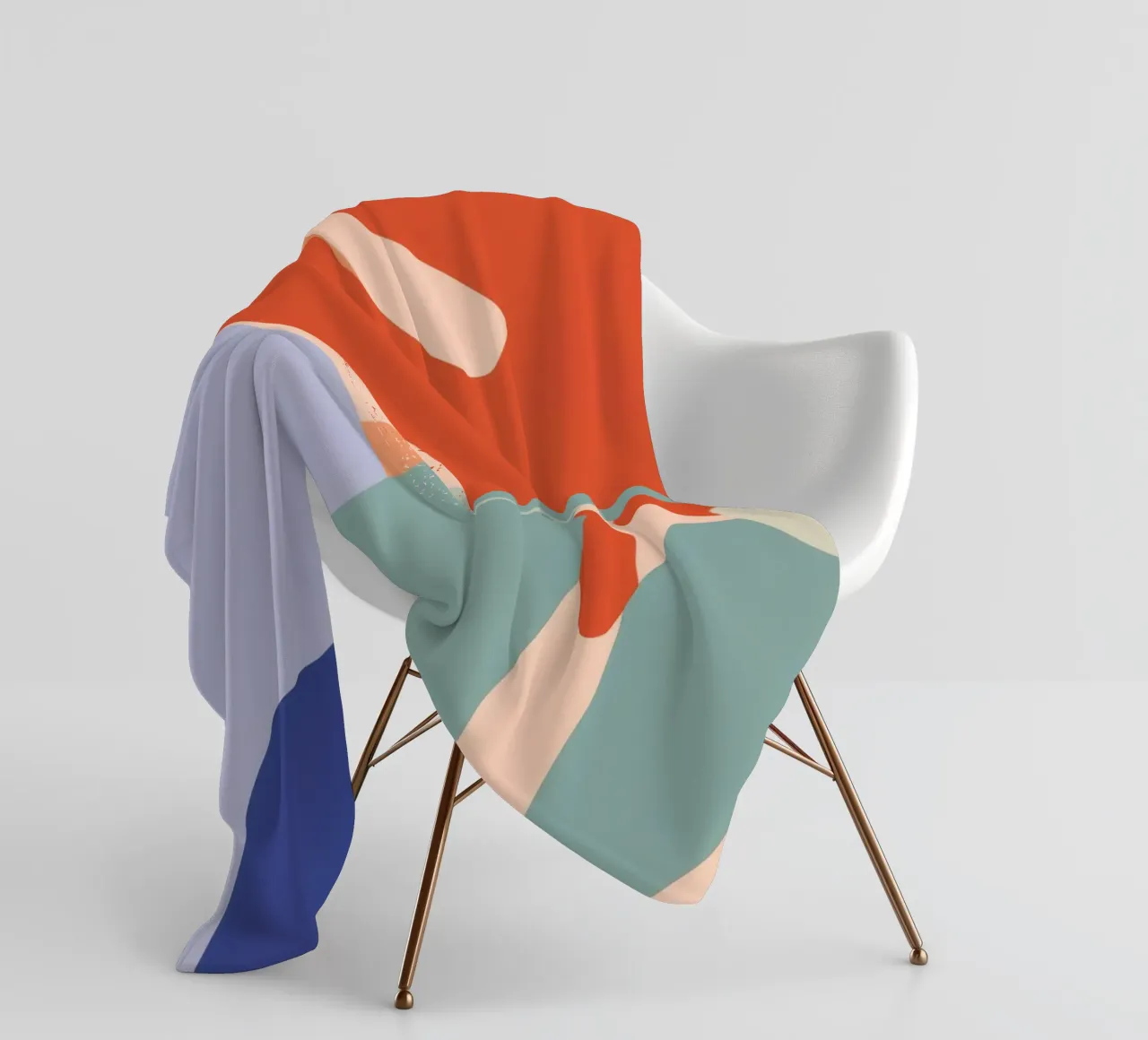 Gioco di forme primario coperta in pile da Sky Velour