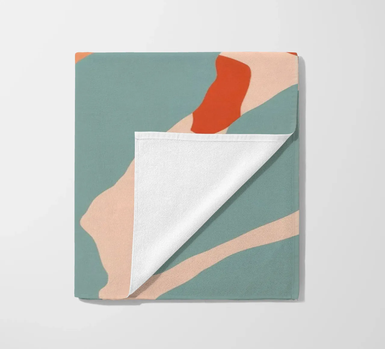 Gioco di forme primario telo mare da Sky Velour