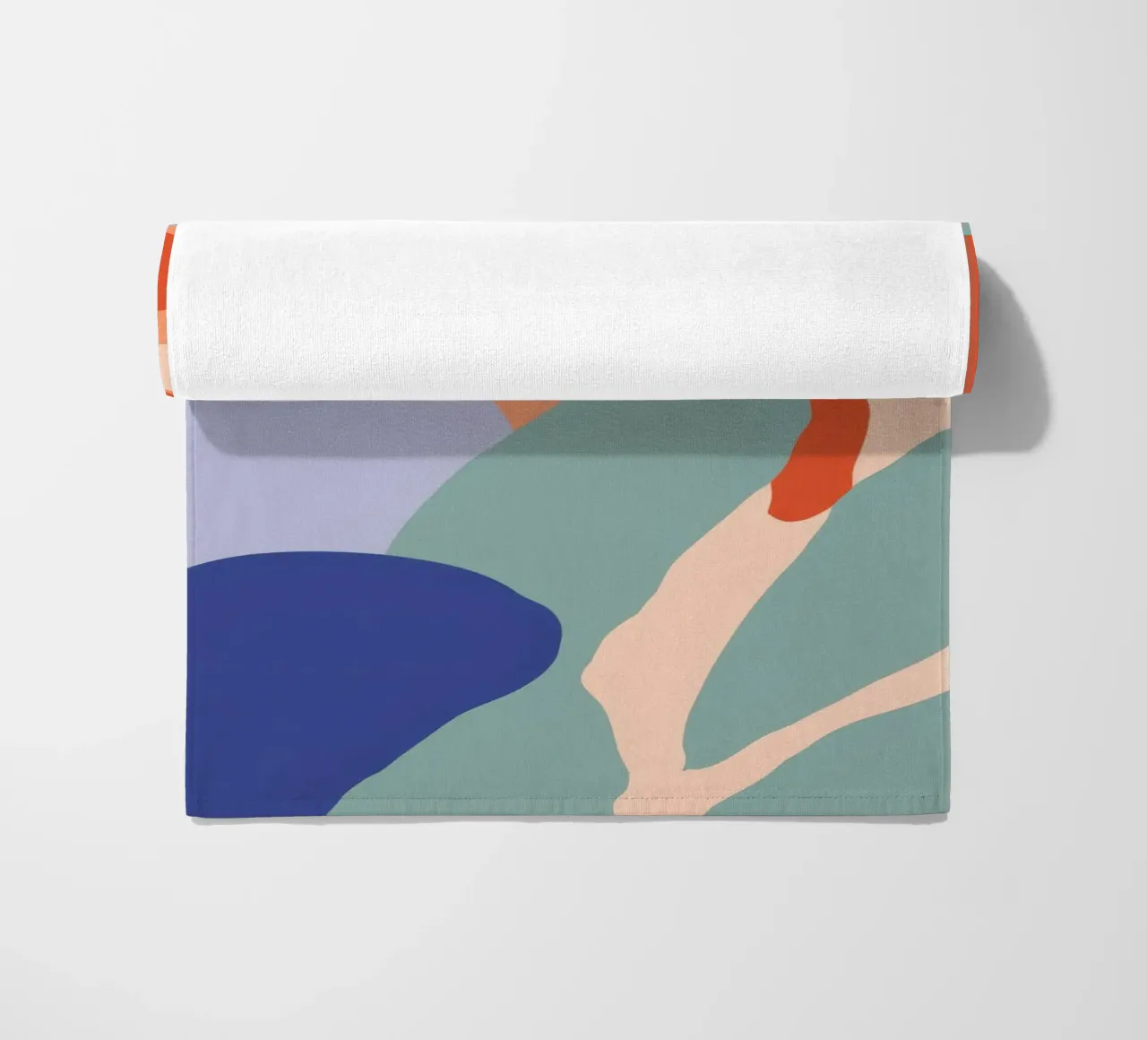 Gioco di forme primario telo mare da Sky Velour