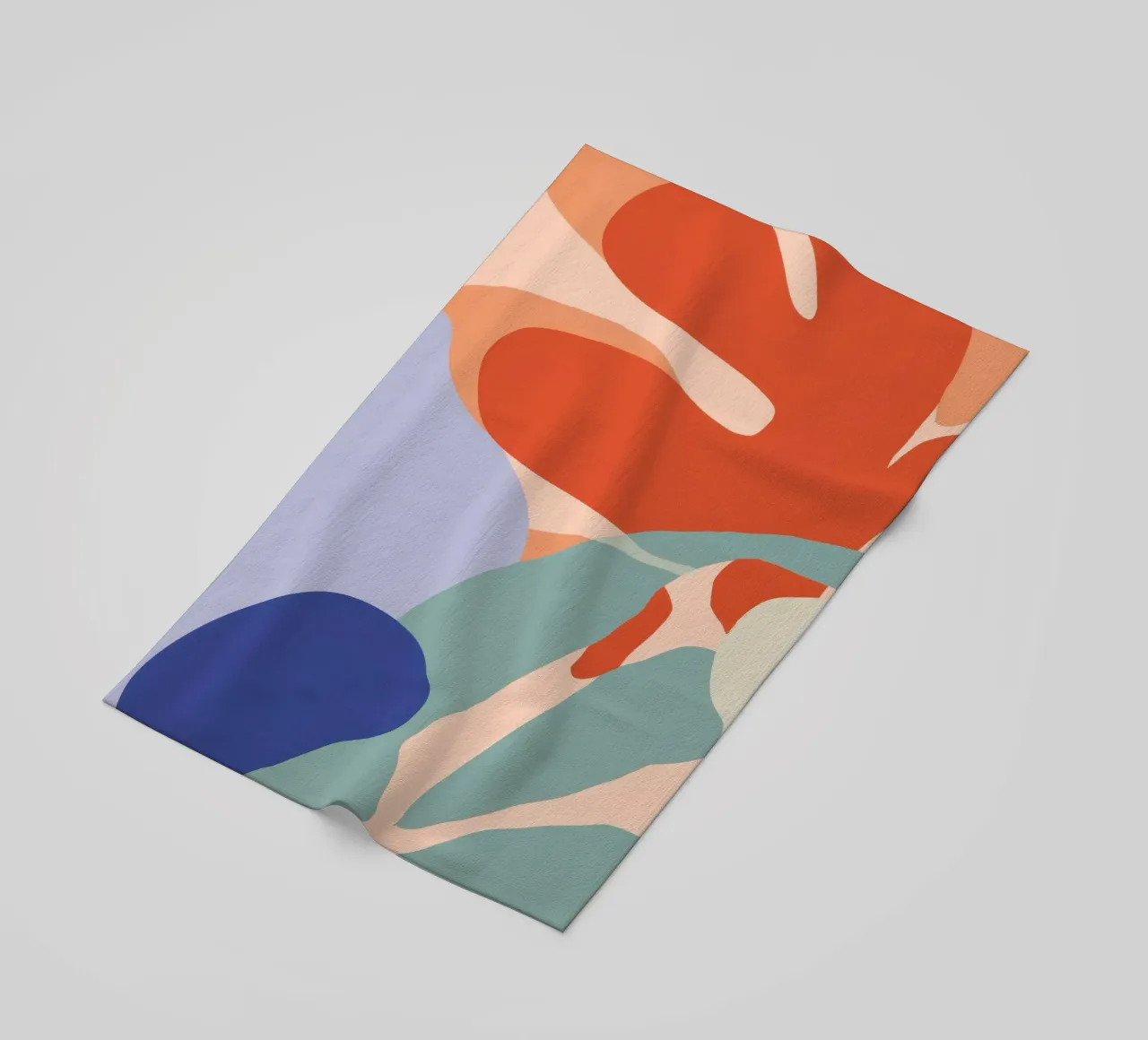 Gioco di forme primario telo mare da Sky Velour