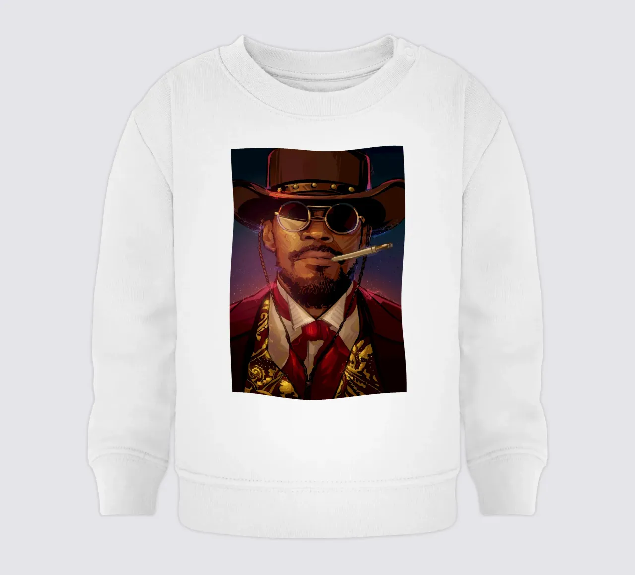 Django Unchained felpa neonato da nabakumov