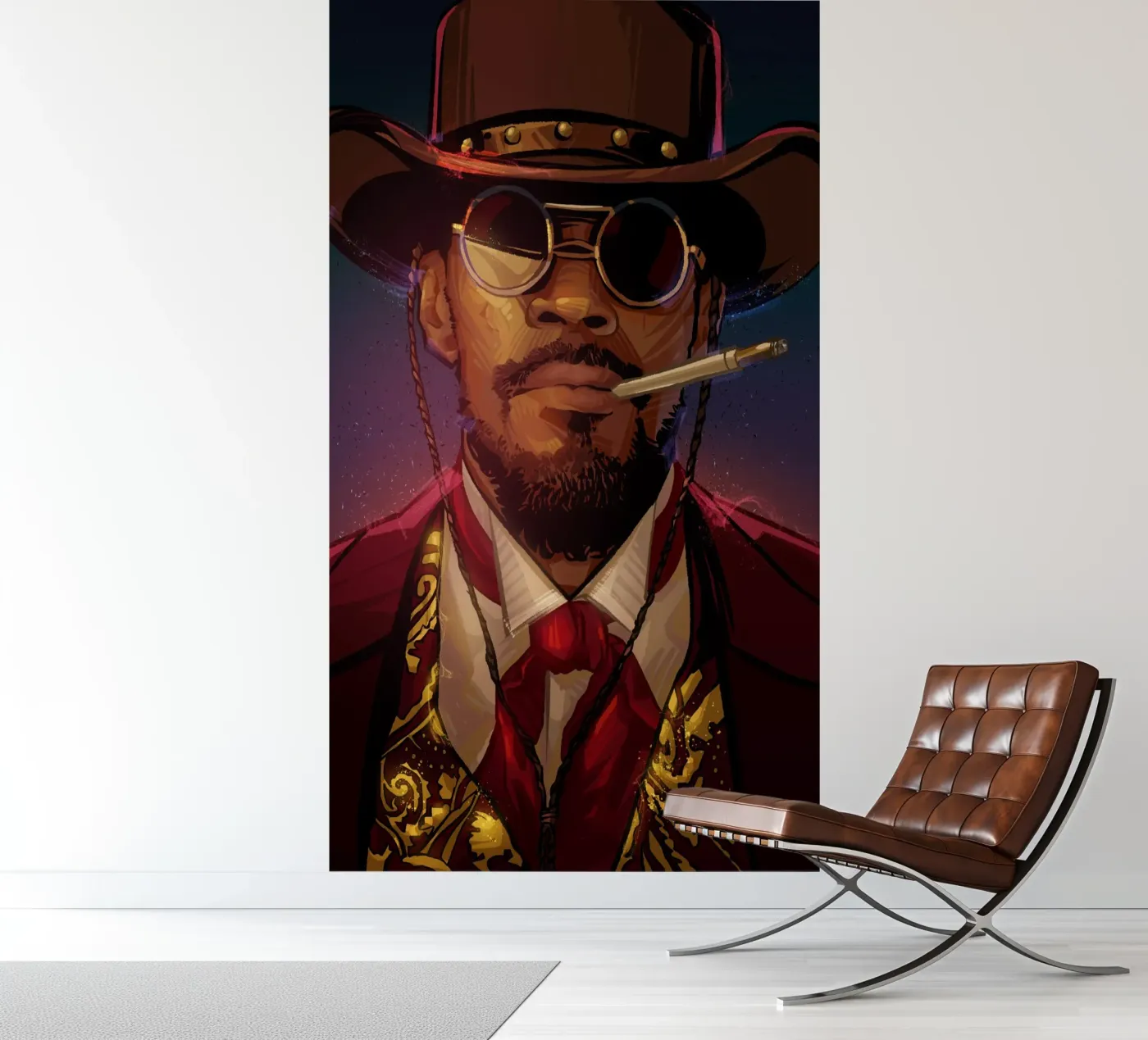 Django Unchained fotobehang van nabakumov