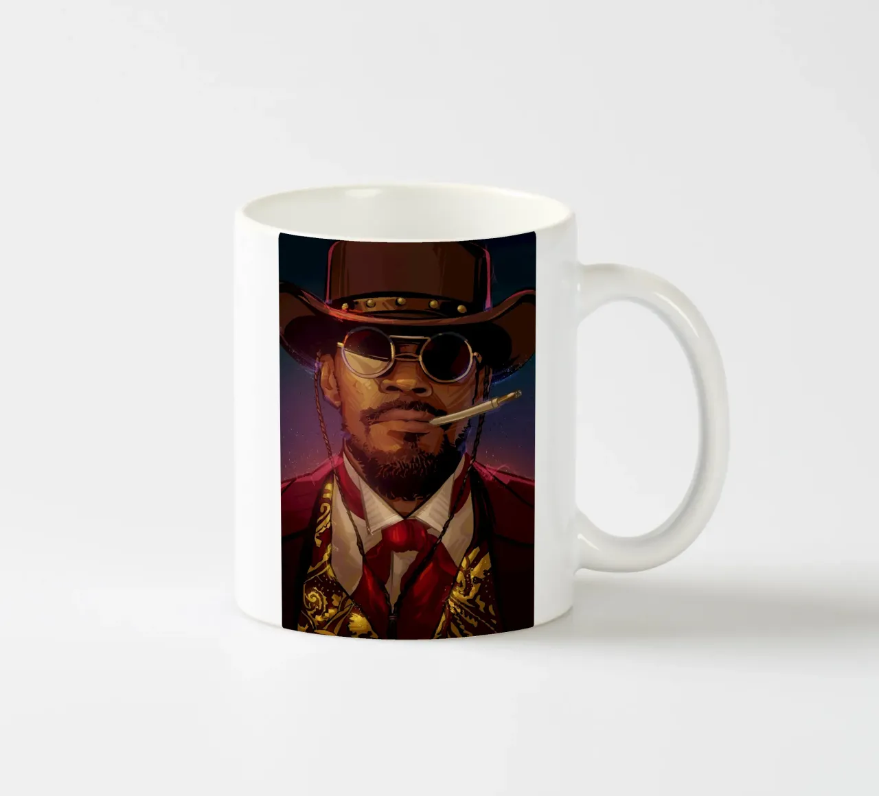 Django Unchained keramische mok van nabakumov