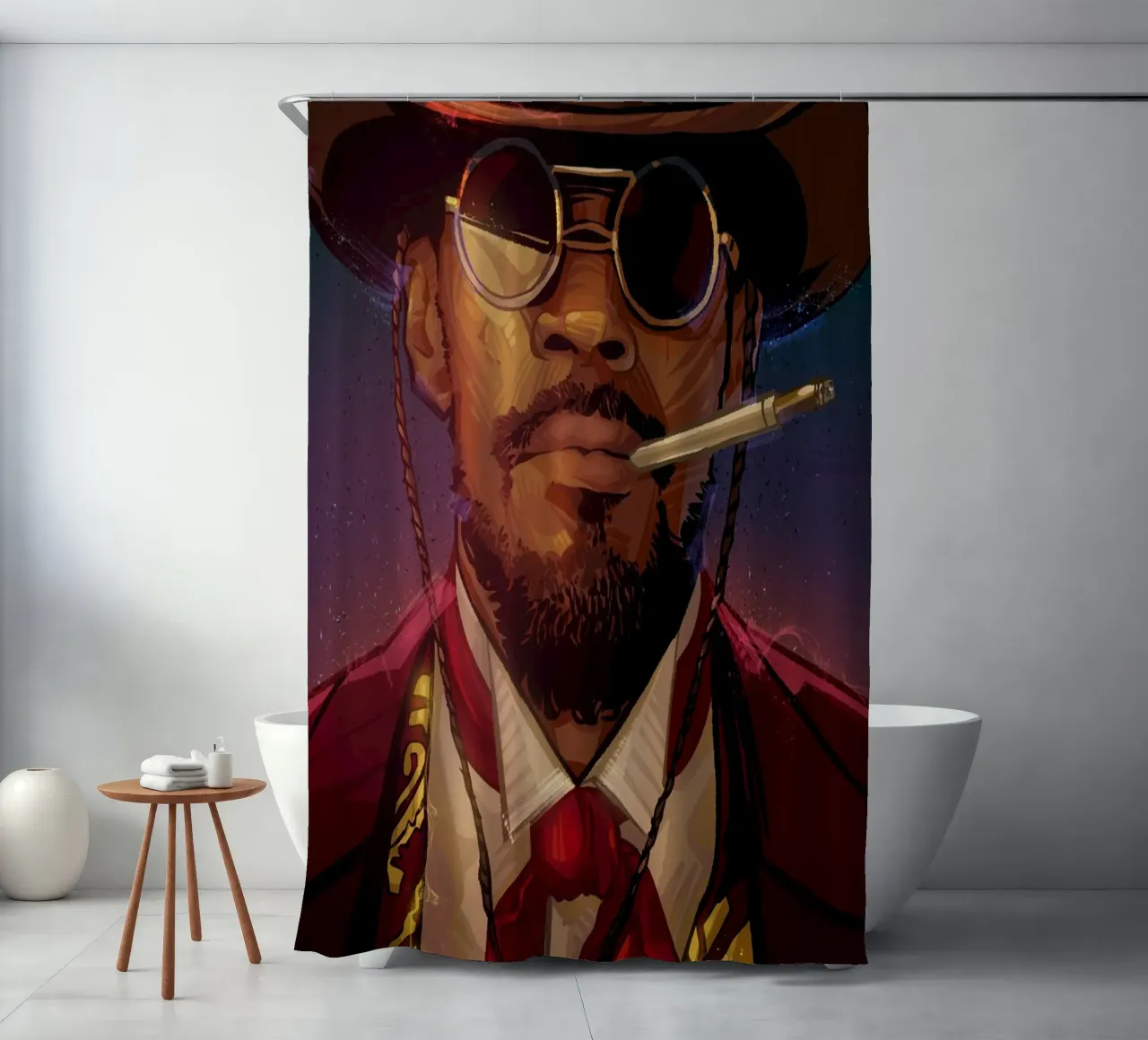 Django Unchained tenda da doccia da nabakumov