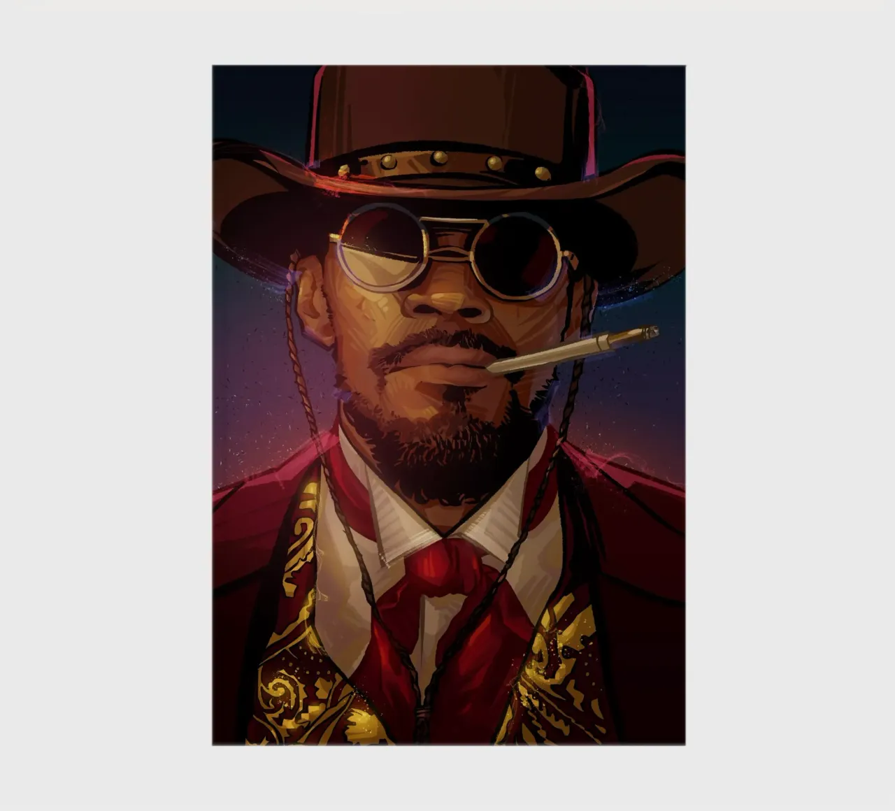 Django Unchained notebook by nabakumov