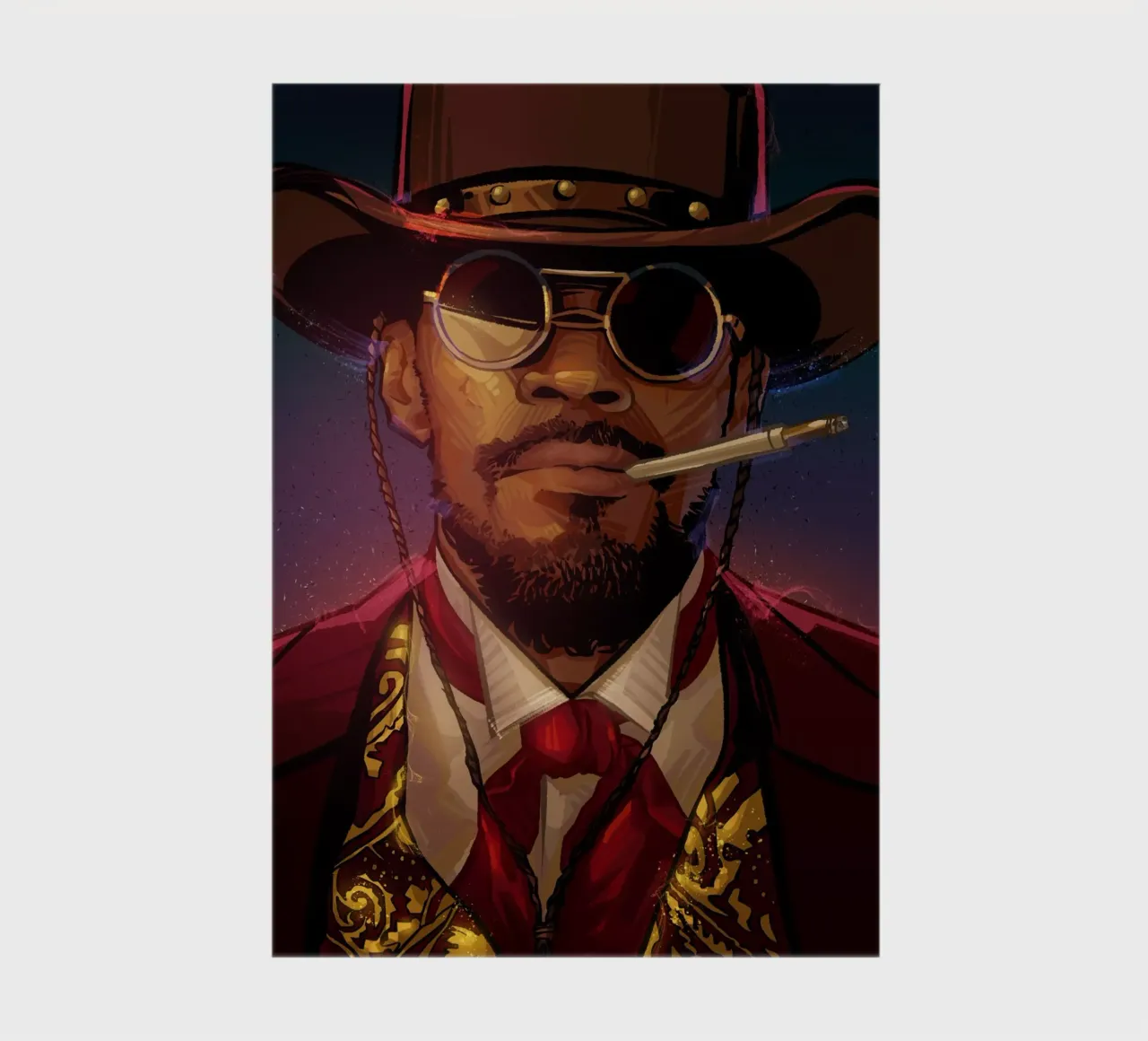 Django Unchained notebook by nabakumov