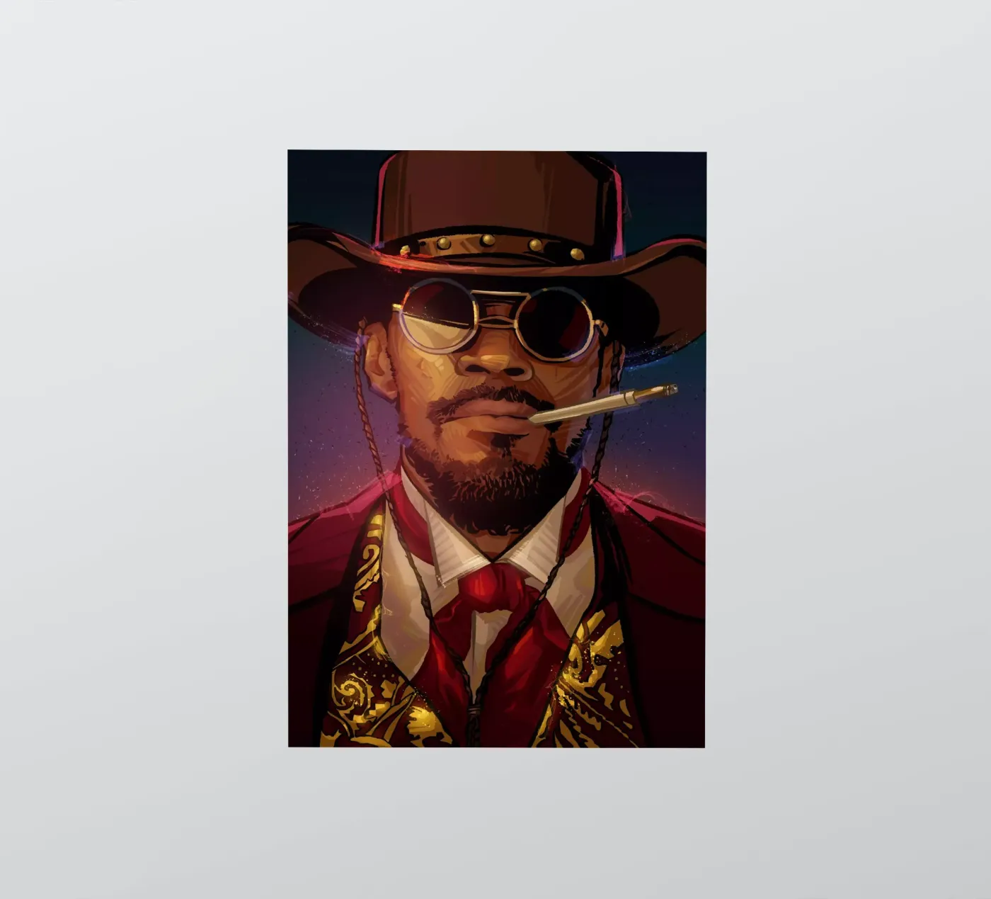 Django Unchained sticker van nabakumov