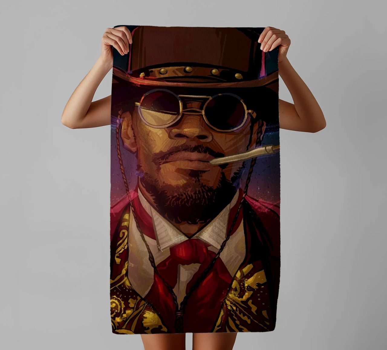 Django Unchained asciugamano da bagno da nabakumov