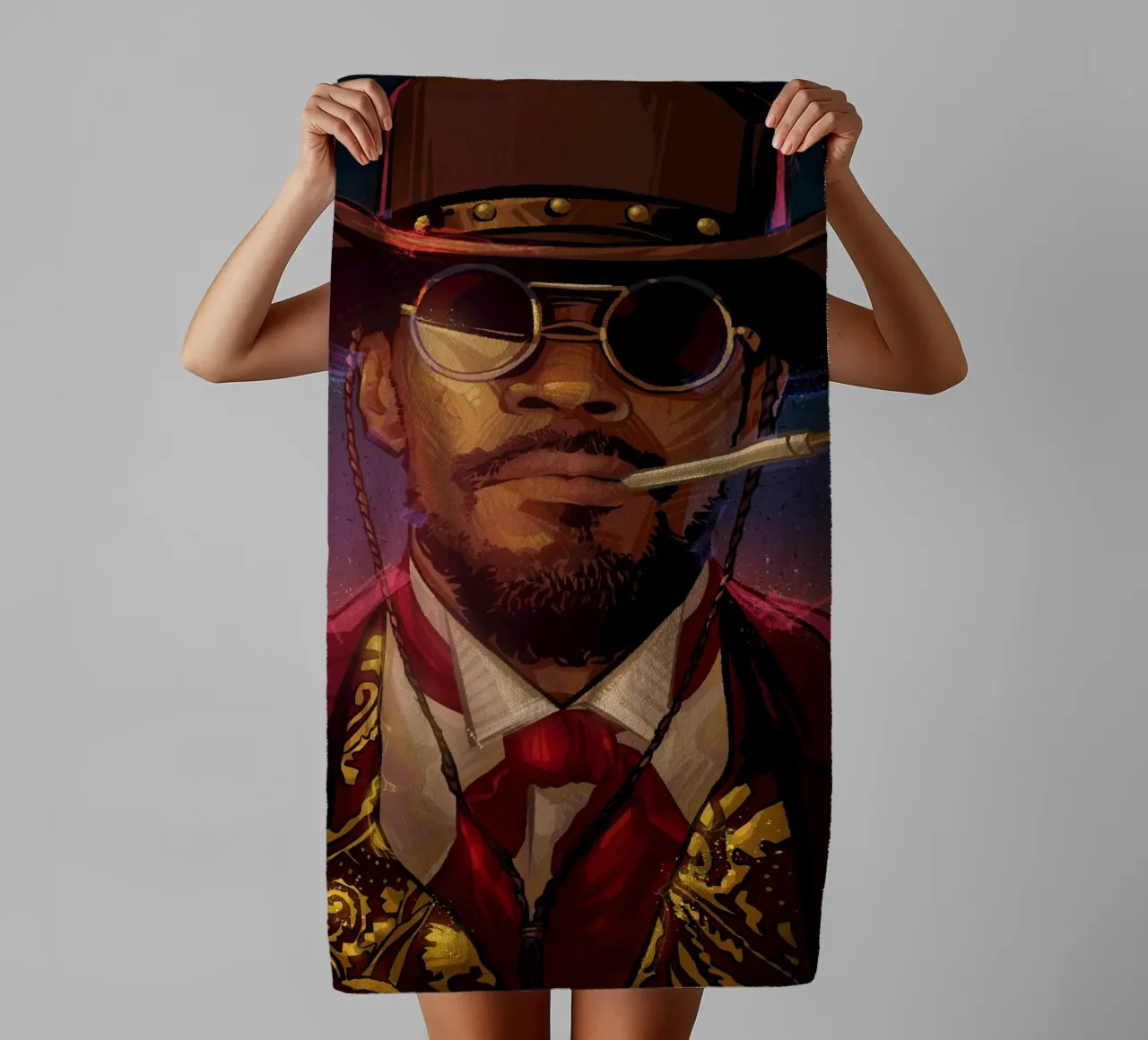 Django Unchained asciugamano da bagno da nabakumov