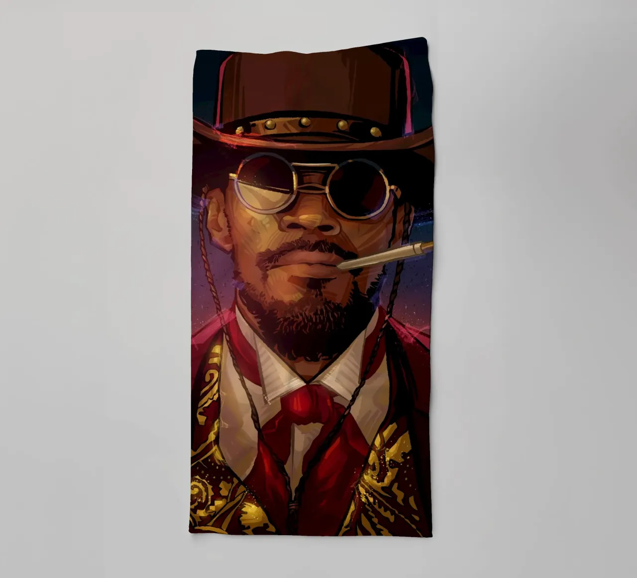Django Unchained serviette de bain de nabakumov