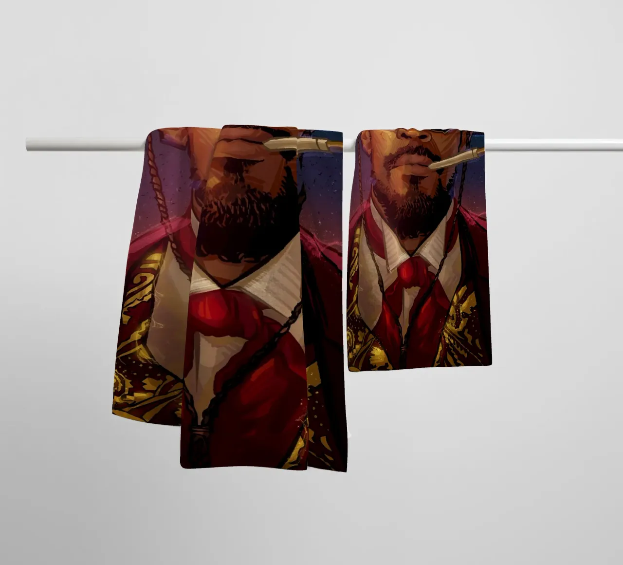 Django Unchained serviette de bain de nabakumov