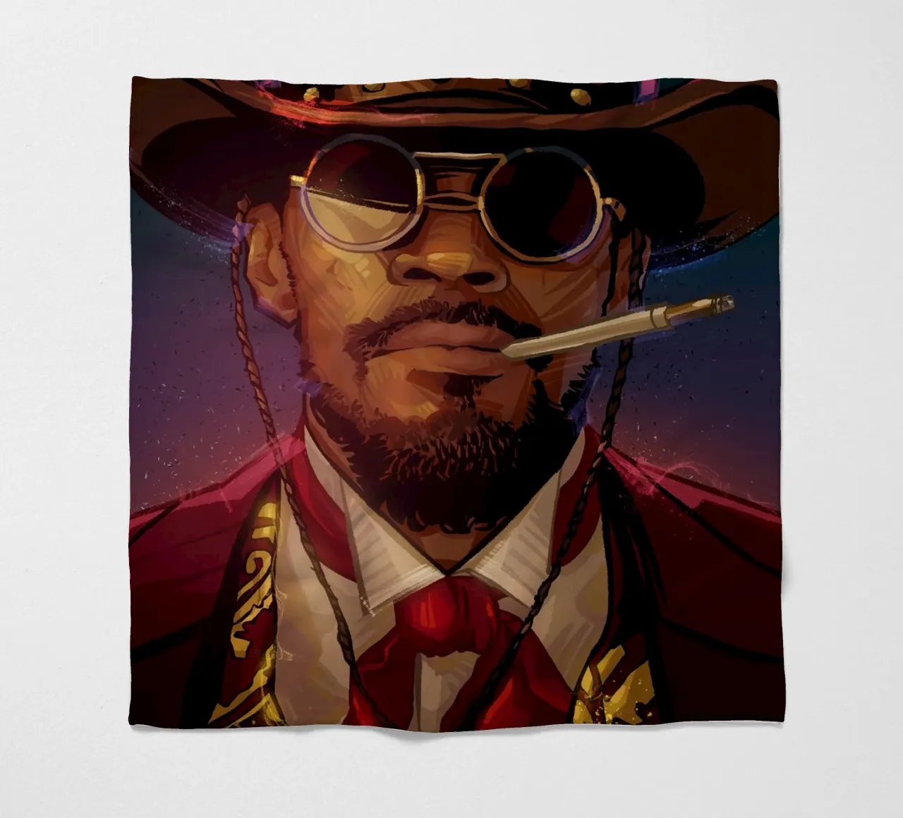 Django Unchained Fleecedecke von nabakumov