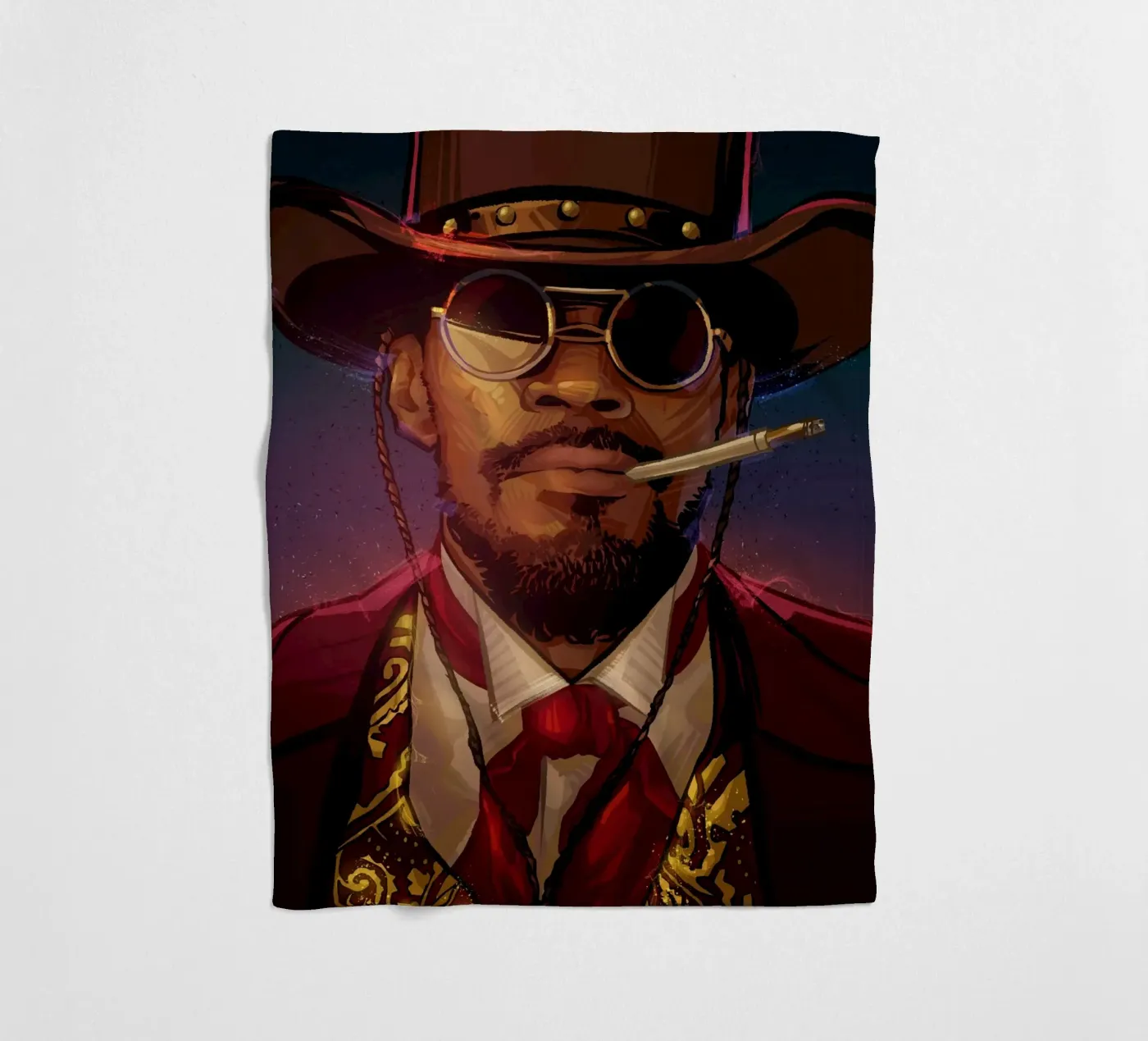 Django Unchained fleecedeken van nabakumov