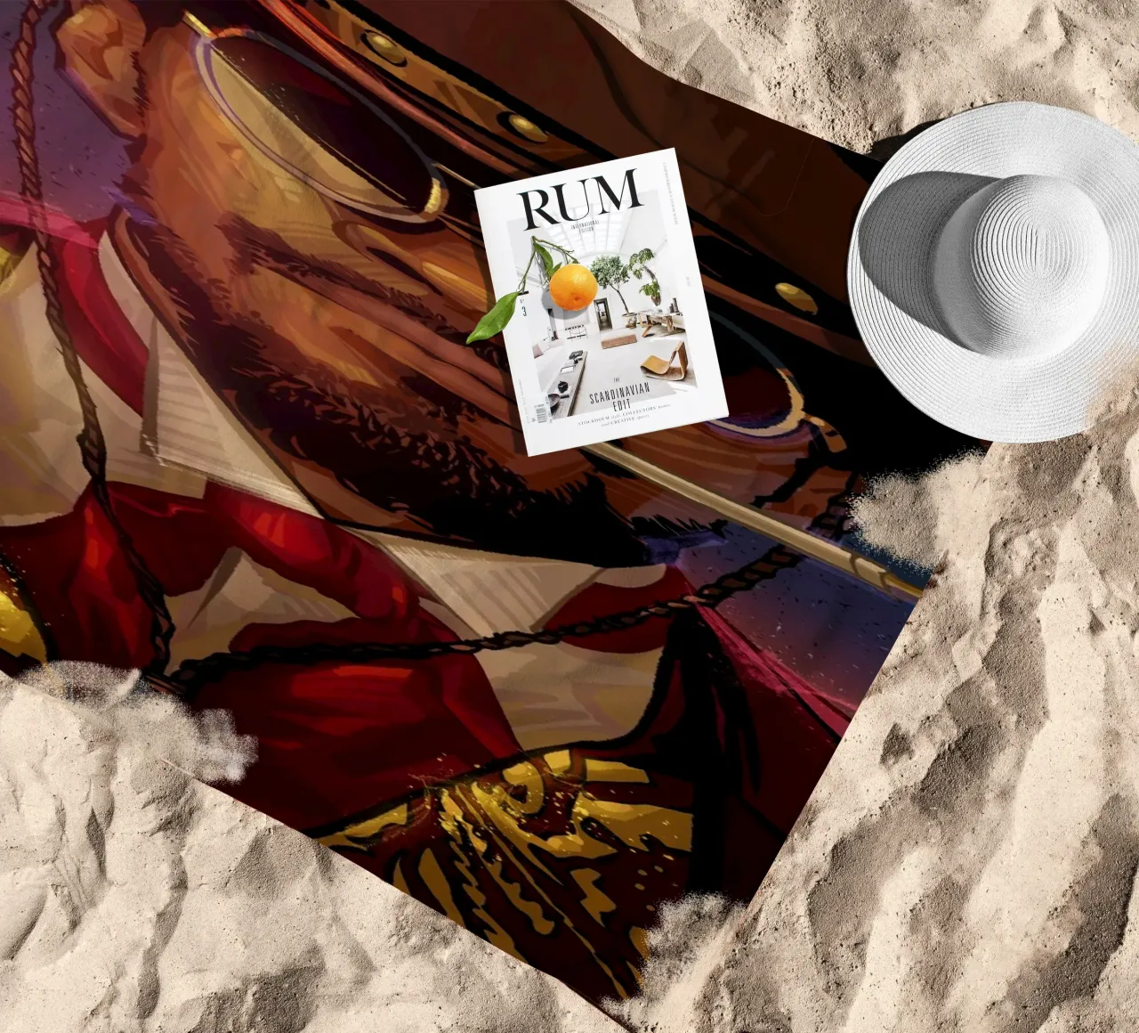 Django Unchained serviette de plage de nabakumov