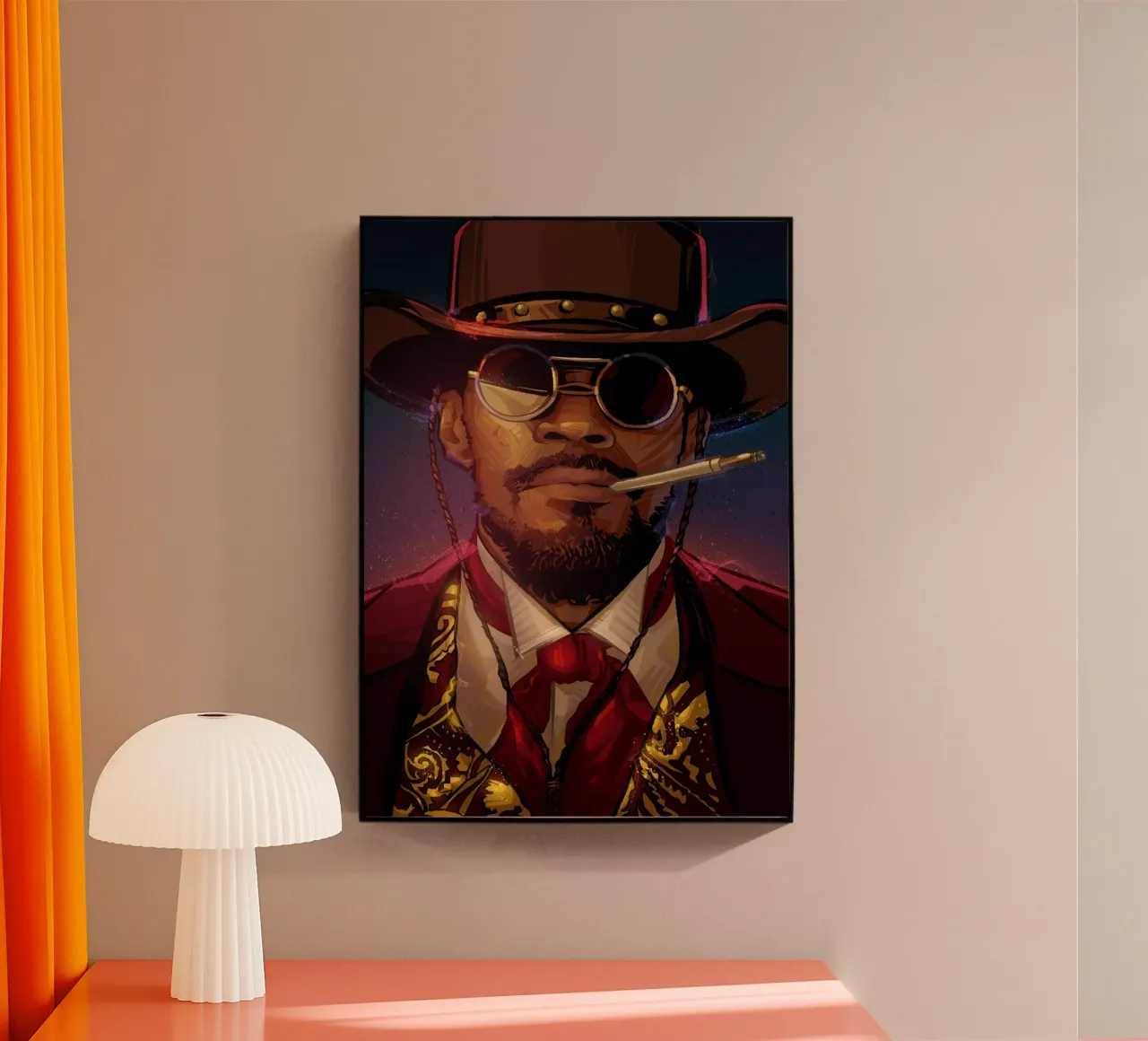 Django Unchained Acryl-Glas von nabakumov