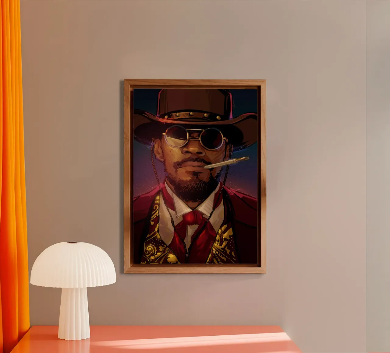 Django Unchained alluminio dibond da nabakumov