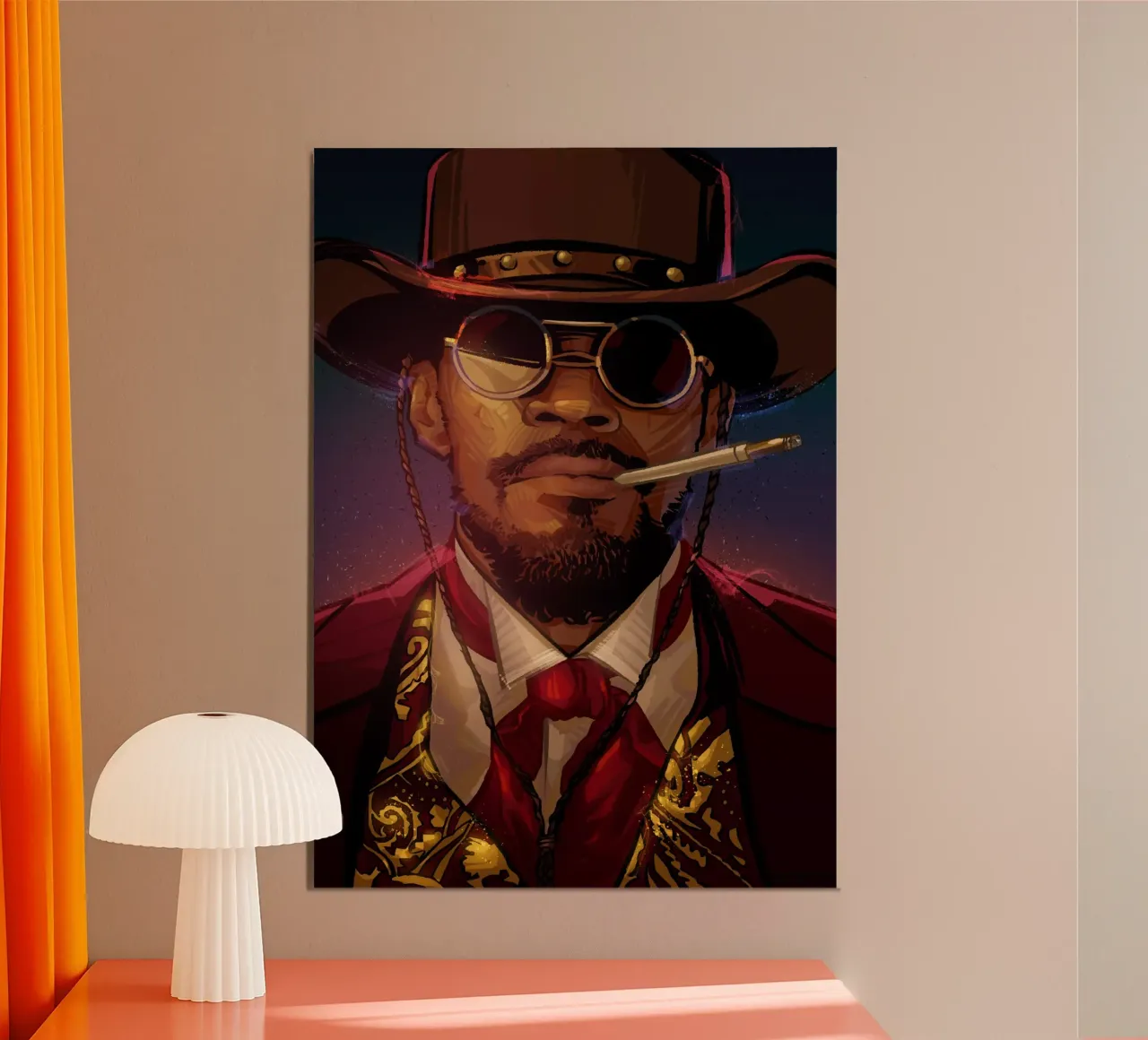 Django Unchained alluminio dibond da nabakumov