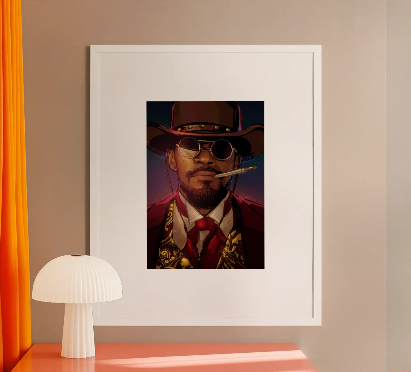 Django Unchained poster van nabakumov