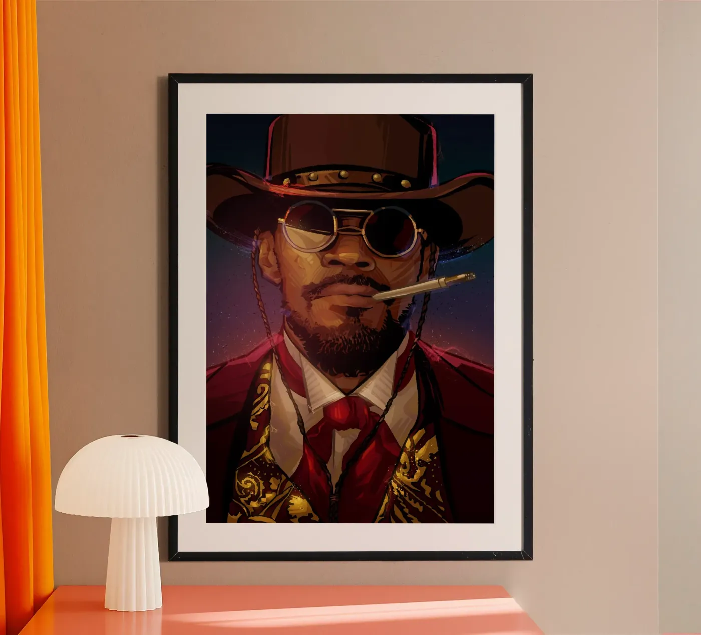 Django Unchained poster van nabakumov