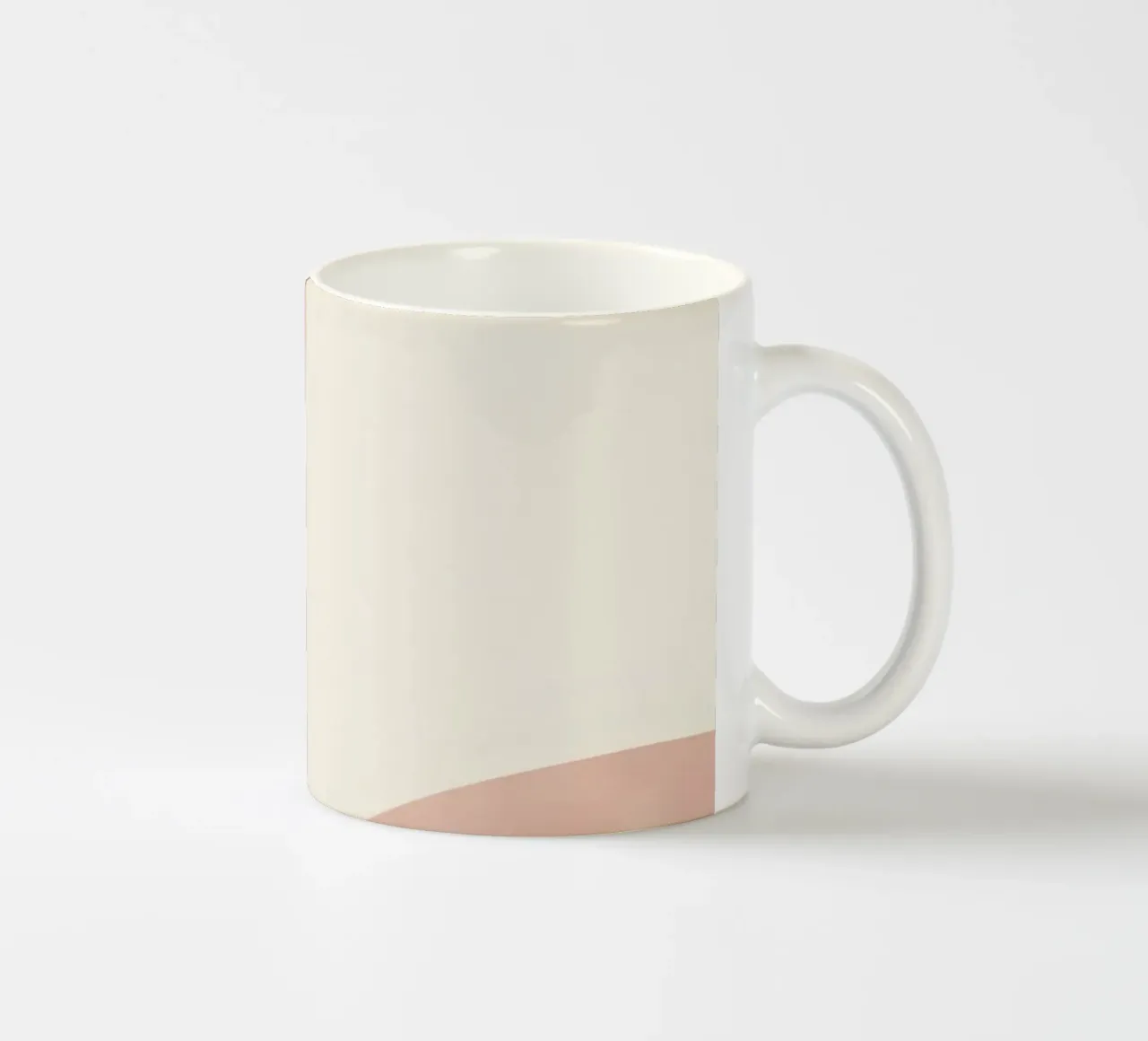 Cerchi astratti in colori pastello tazza in ceramica da DesignDoodle