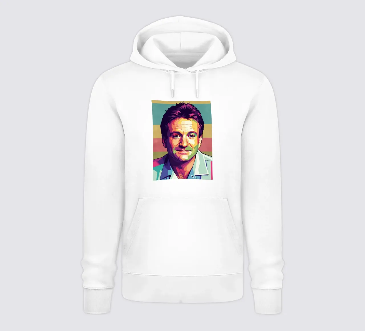 Robin Williams in memoria di tutti felpa con cappuccio da Hantamrata