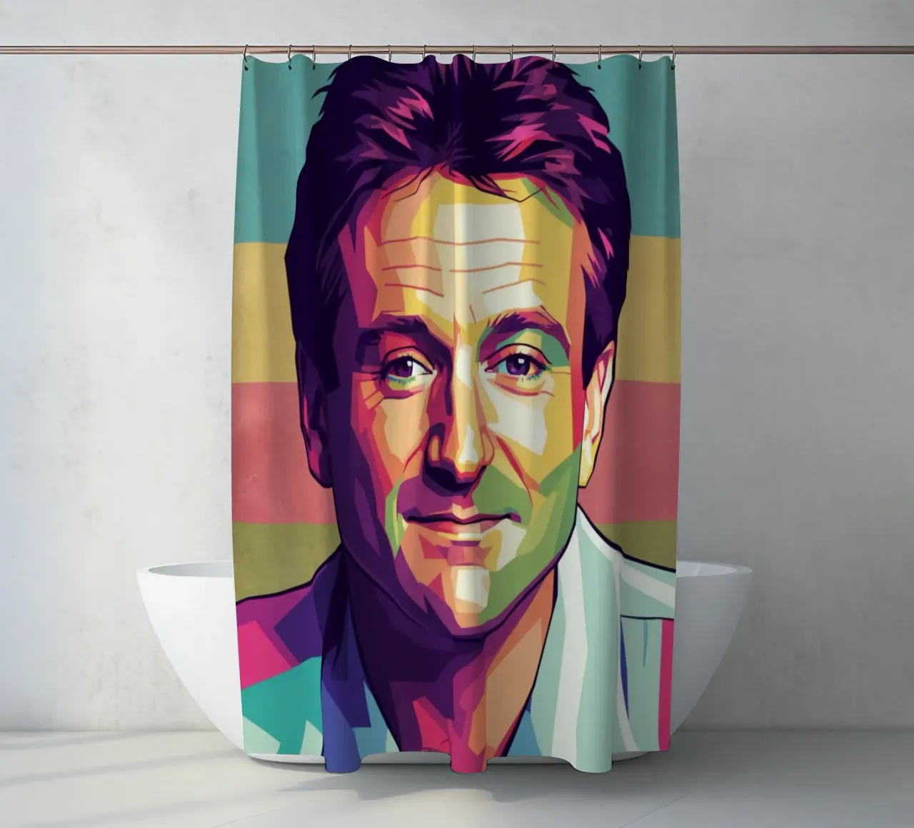 Robin Williams in memoria di tutti tenda da doccia da Hantamrata