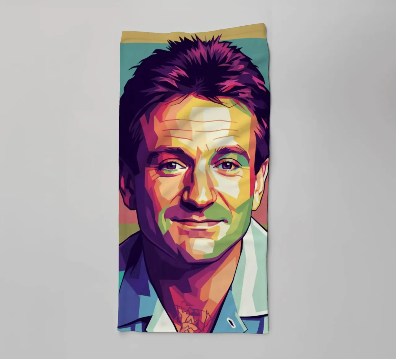 Robin Williams in memoria di tutti asciugamano da bagno da Hantamrata