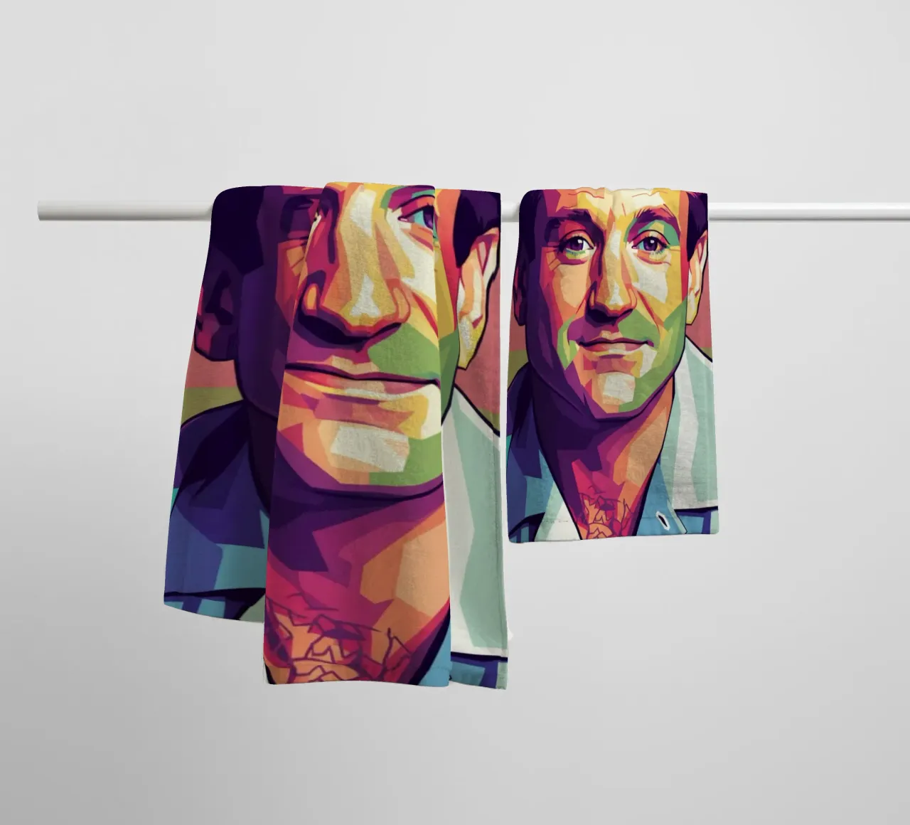 Robin Williams in memoria di tutti asciugamano da bagno da Hantamrata
