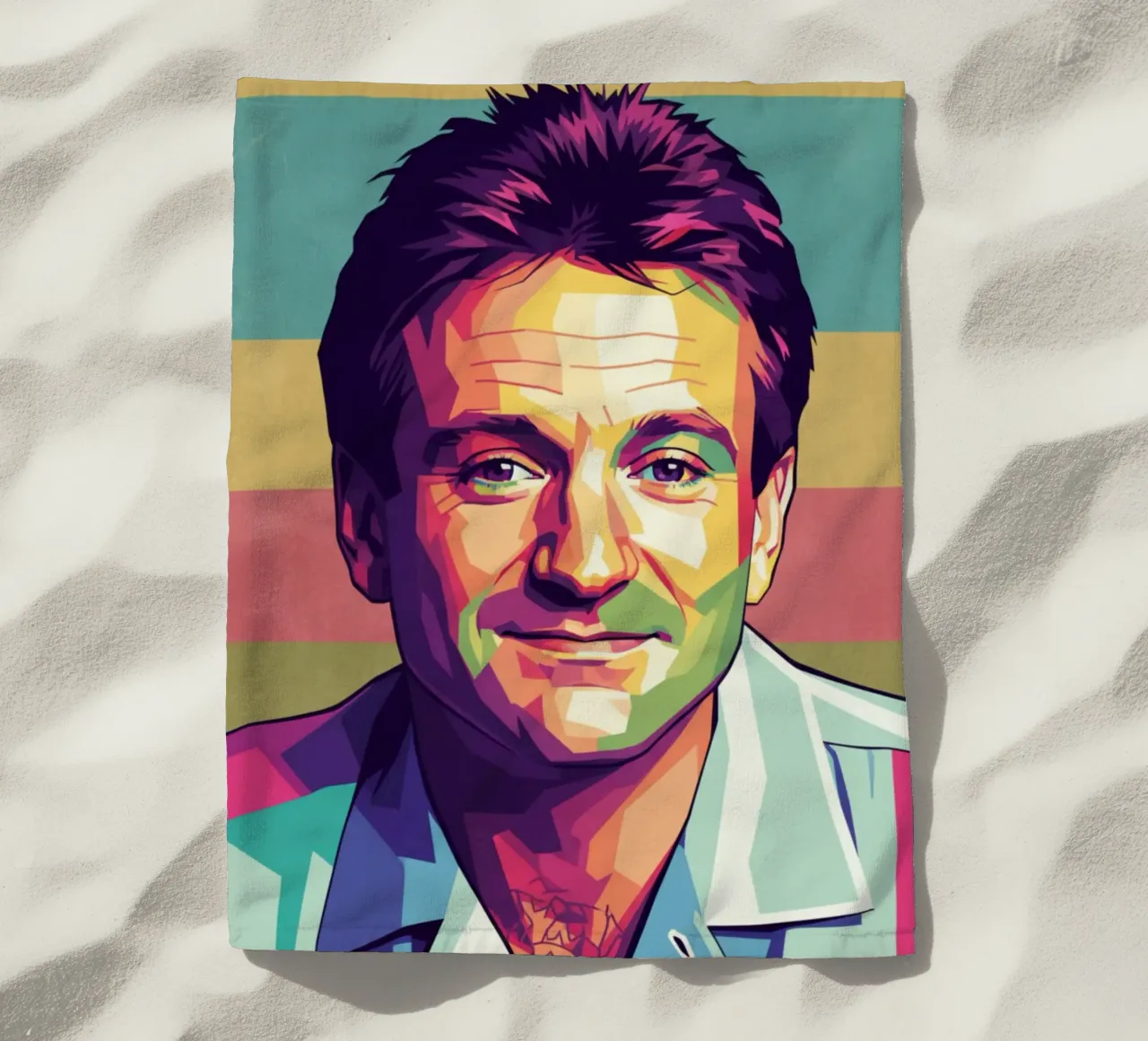 Robin Williams in memoria di tutti telo mare da Hantamrata