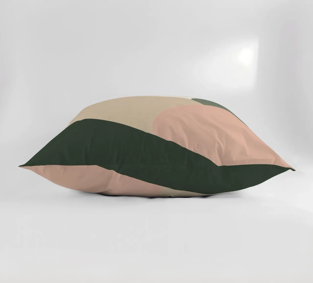 Forme geometriche astratte con colori tenui cuscino da DesignDoodle
