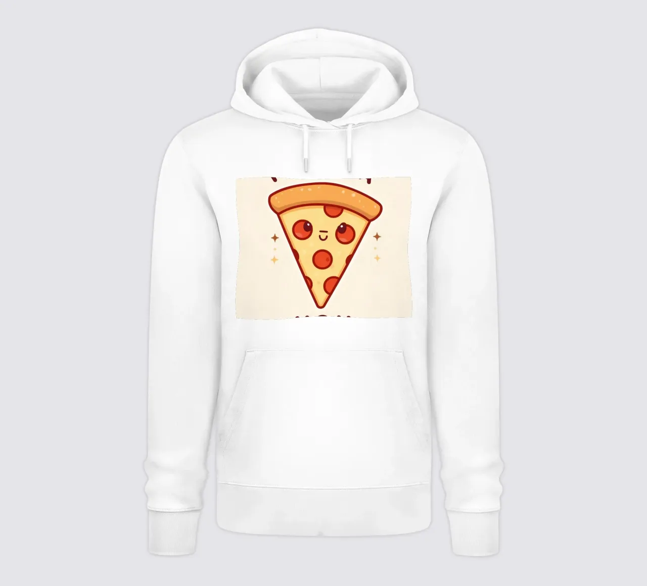 "Quiero una pizza para ti" sudadera con capucha de DesignDoodle