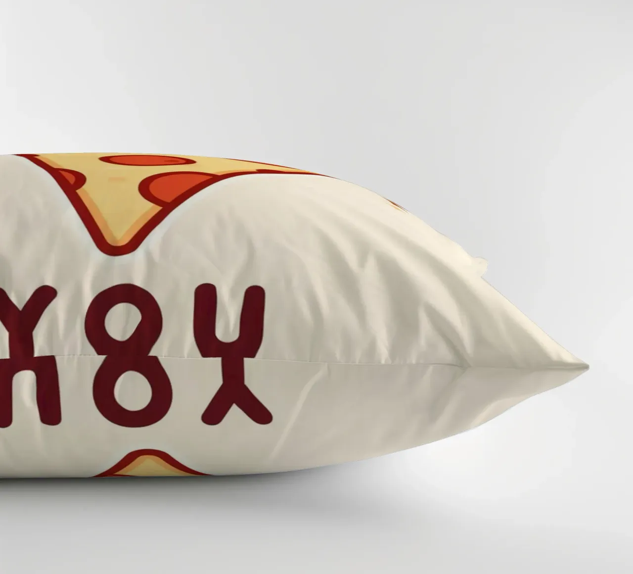 "Voglio una pizza per te" cuscino da DesignDoodle