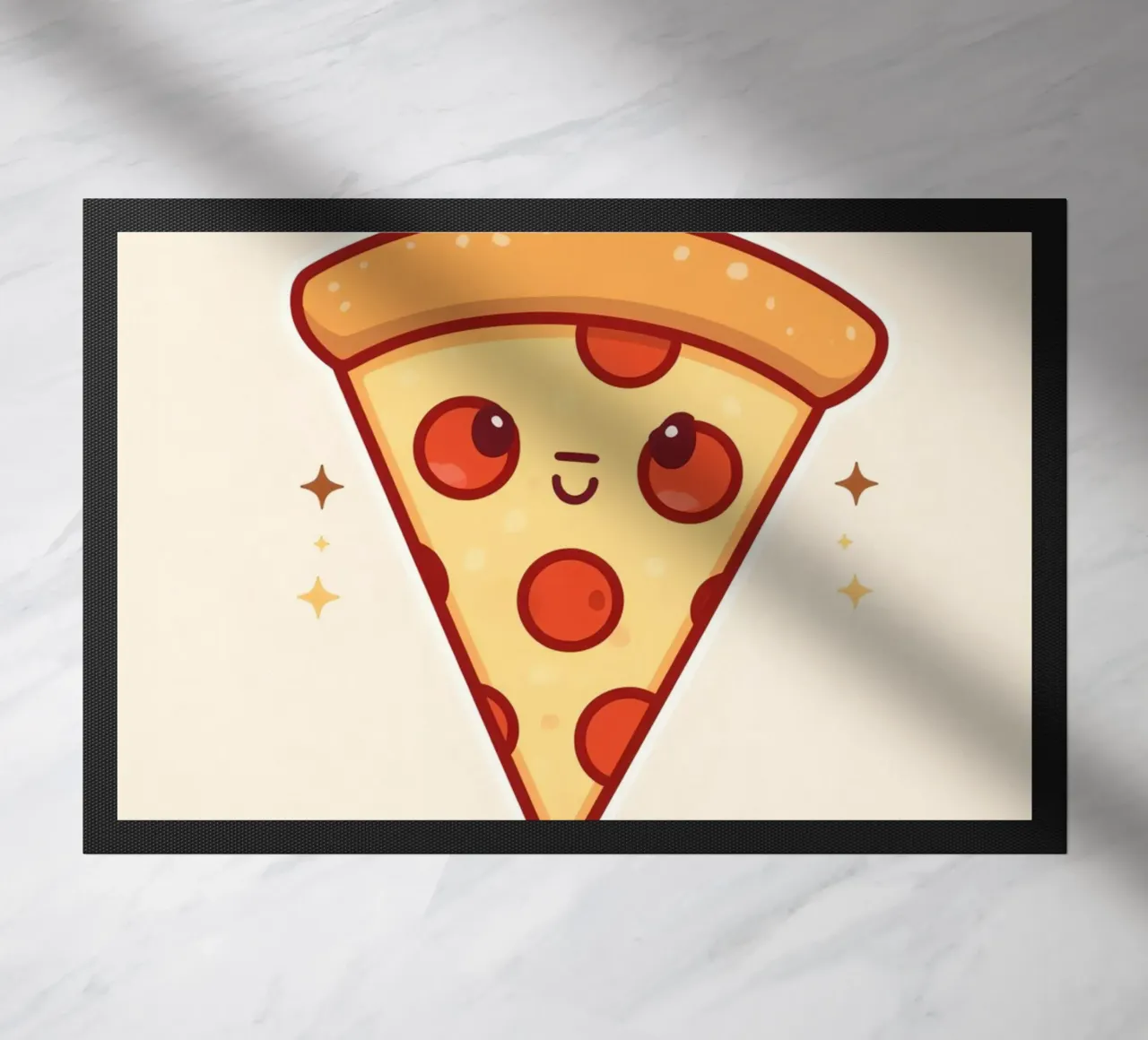 "Voglio una pizza per te" zerbino da DesignDoodle