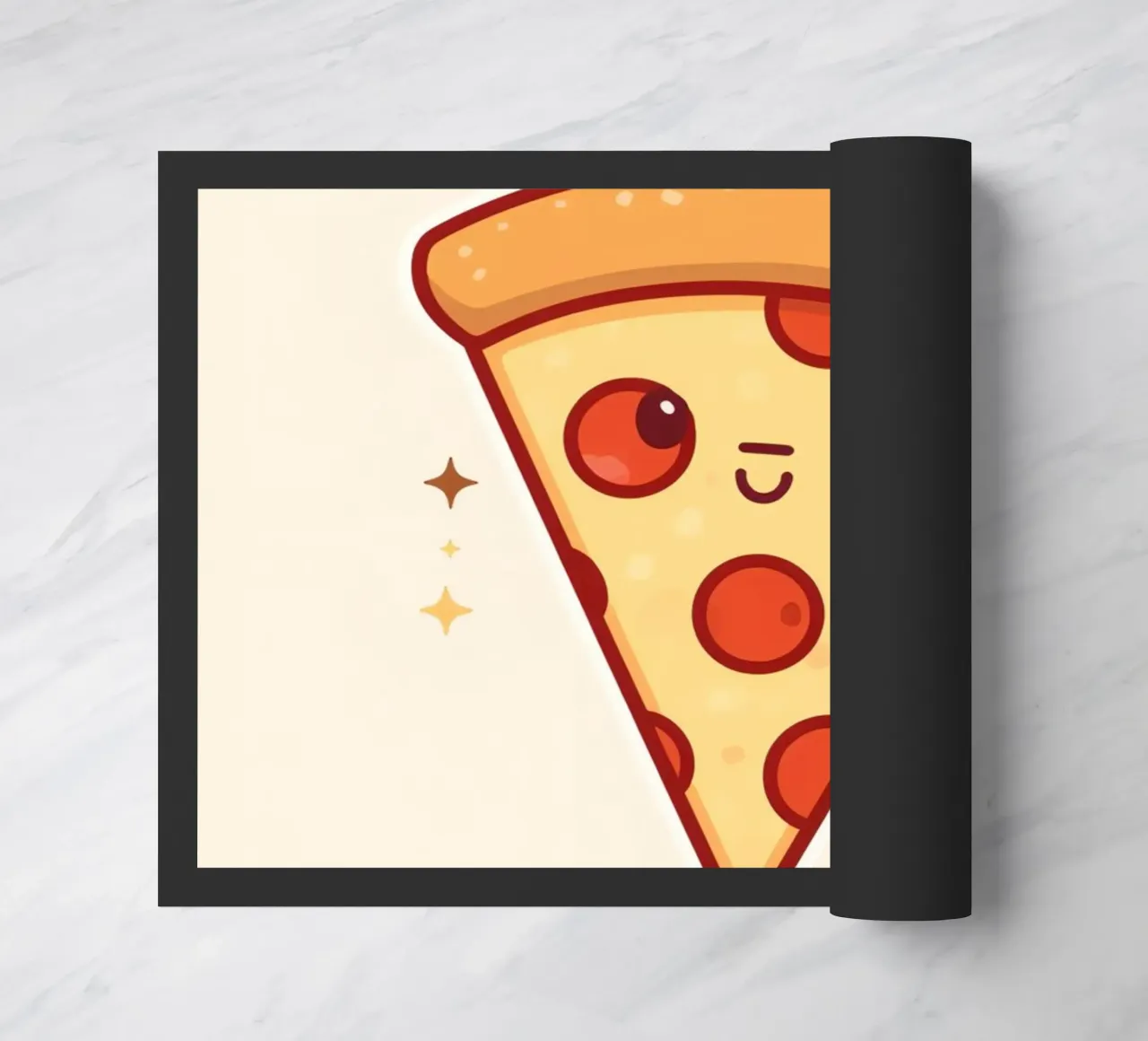 "Voglio una pizza per te" zerbino da DesignDoodle