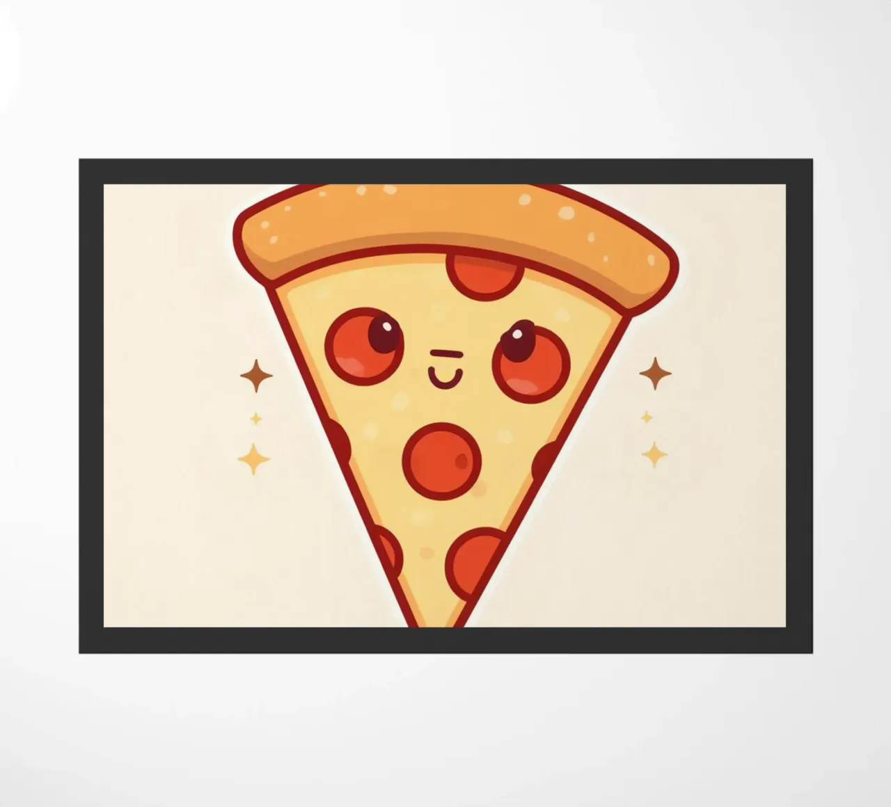 "Voglio una pizza per te" zerbino da DesignDoodle
