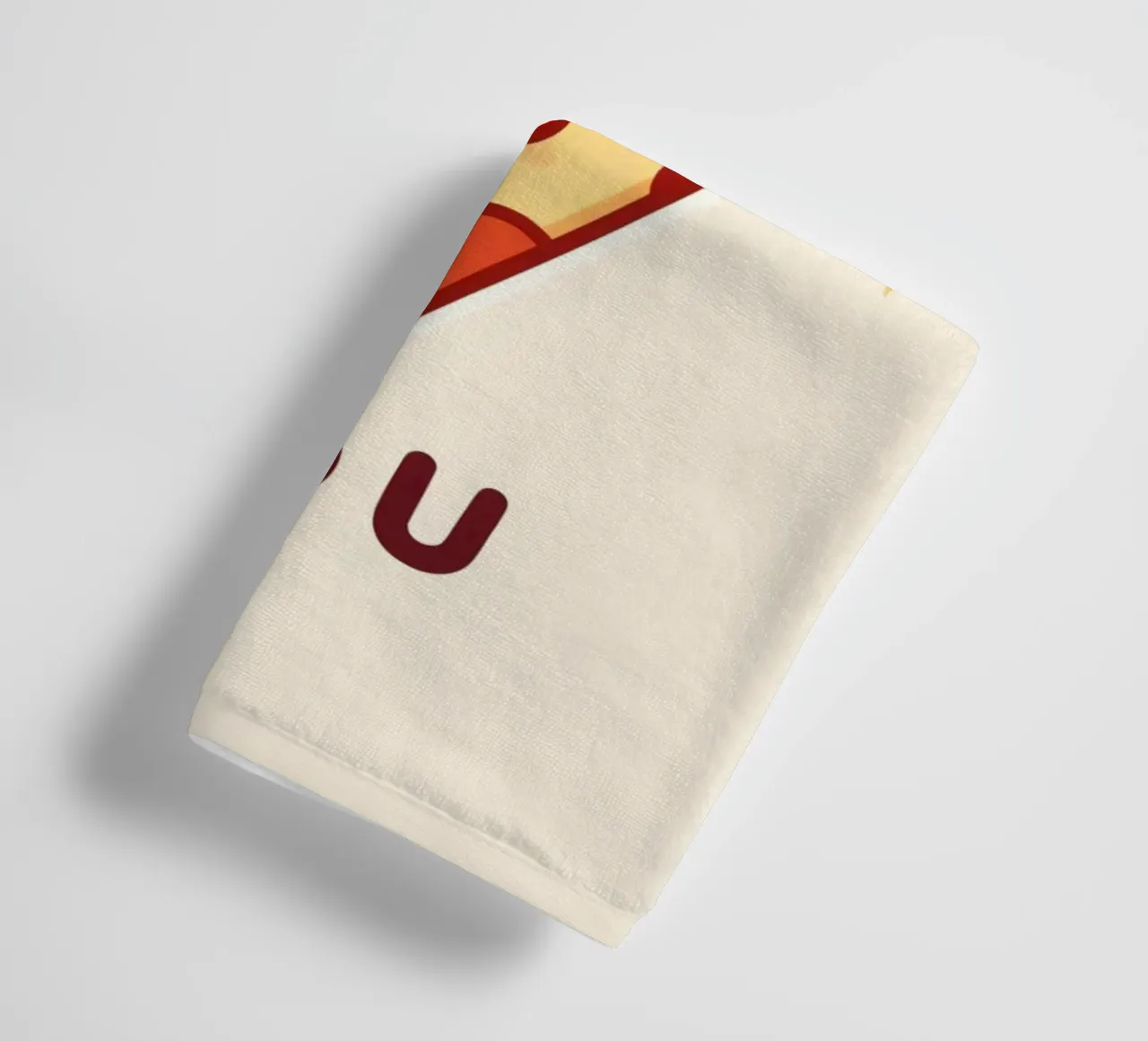 "Voglio una pizza per te" asciugamano da bagno da DesignDoodle