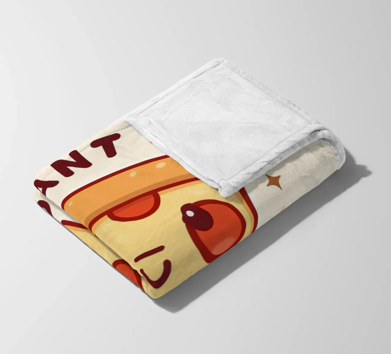 "Voglio una pizza per te" coperta in pile da DesignDoodle