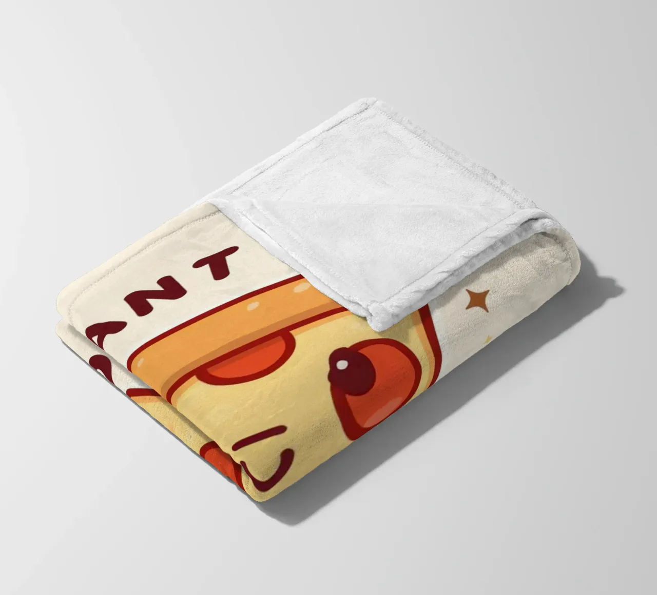 "Voglio una pizza per te" coperta in pile da DesignDoodle