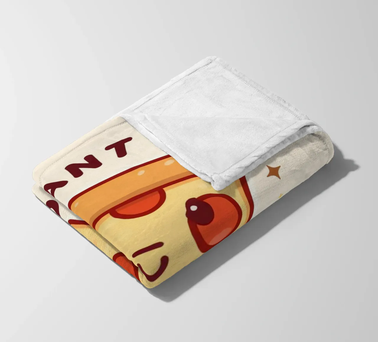 "Voglio una pizza per te" coperta in pile da DesignDoodle