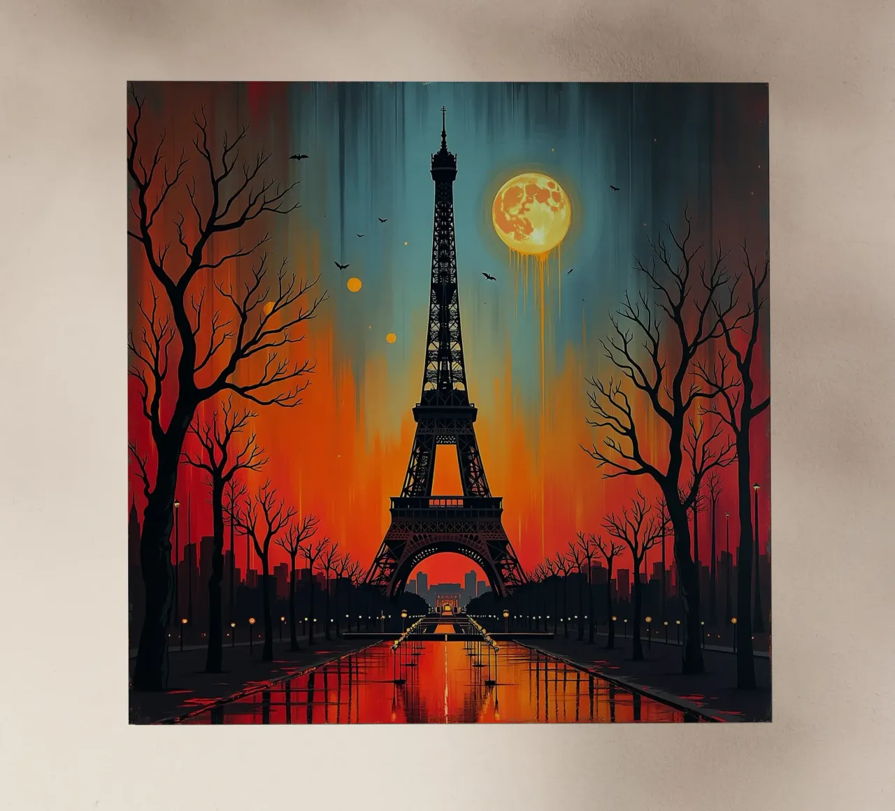 Halloween in città, "Parigi"_3 pellicola backlit da Fantasie & Mystikwelten by LK