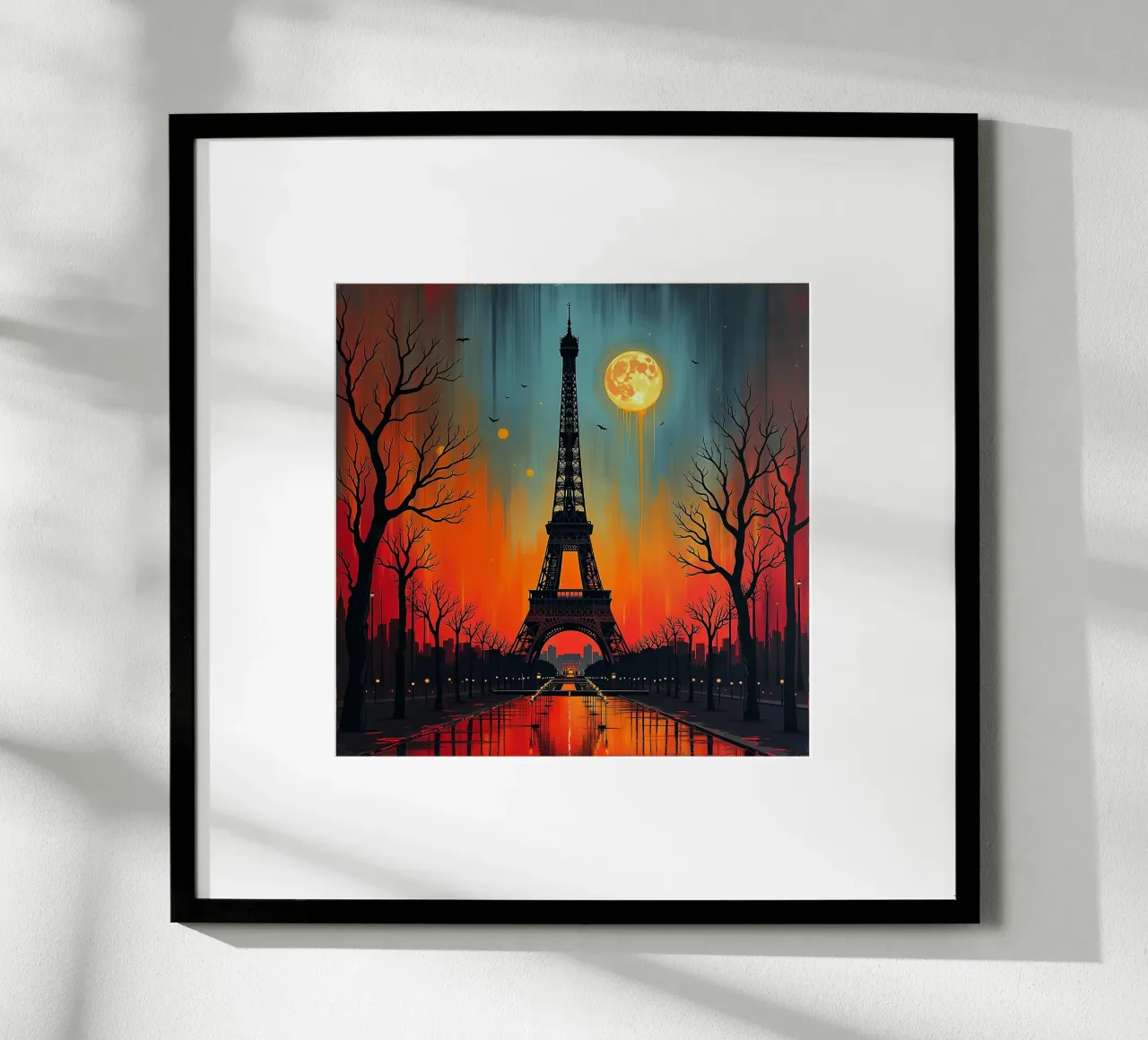 Halloween in città, "Parigi"_3 carta hahnemühle da Fantasie & Mystikwelten by LK