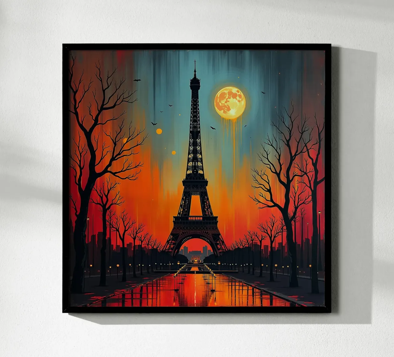 Halloween in città, "Parigi"_3 carta hahnemühle da Fantasie & Mystikwelten by LK