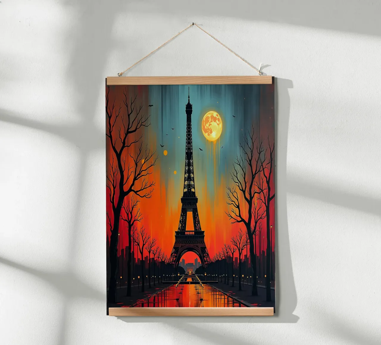 Halloween in città, "Parigi"_3 carta hahnemühle da Fantasie & Mystikwelten by LK
