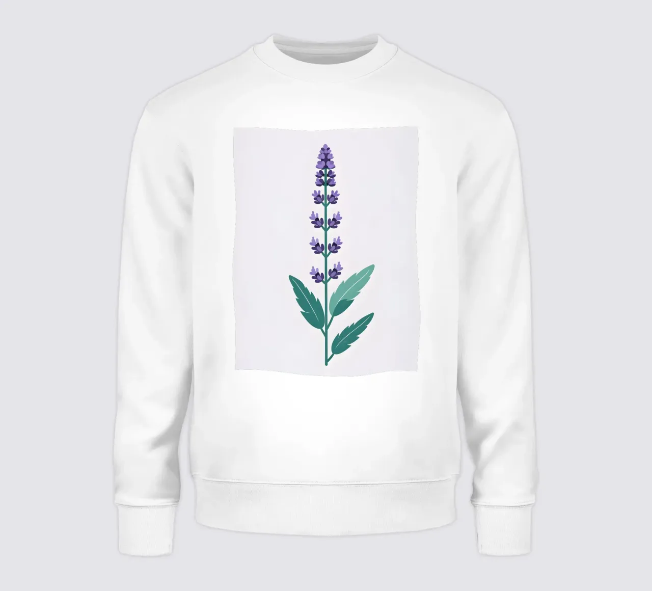 Stelo di lavanda felpa da Botanical Gallery