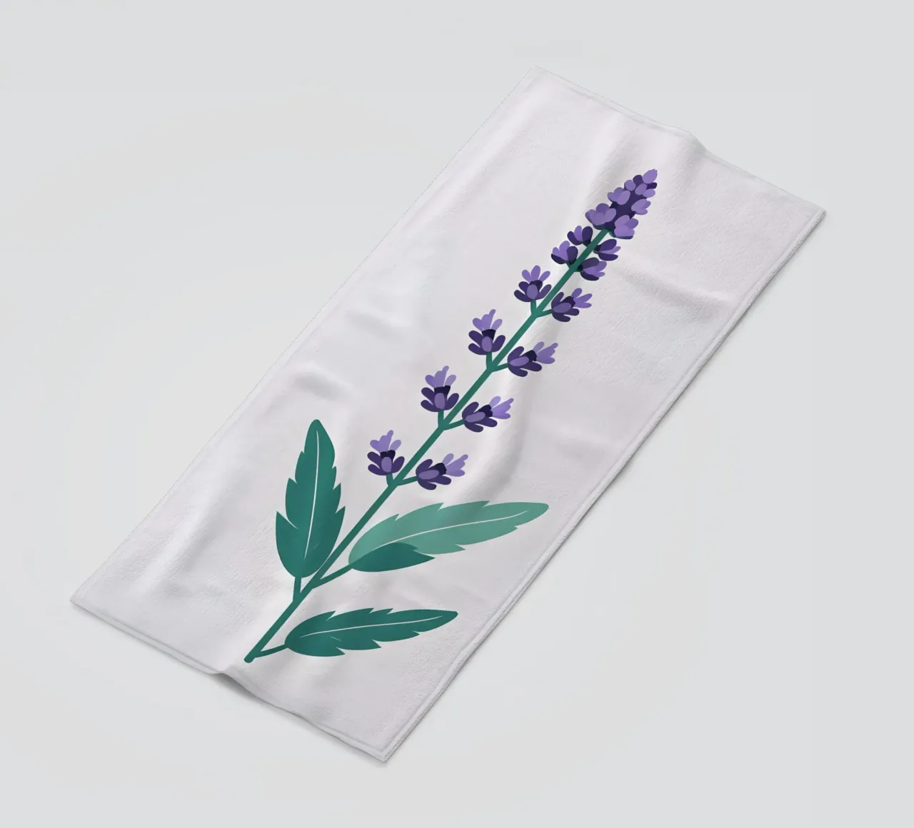 Stelo di lavanda telo mare da Botanical Gallery