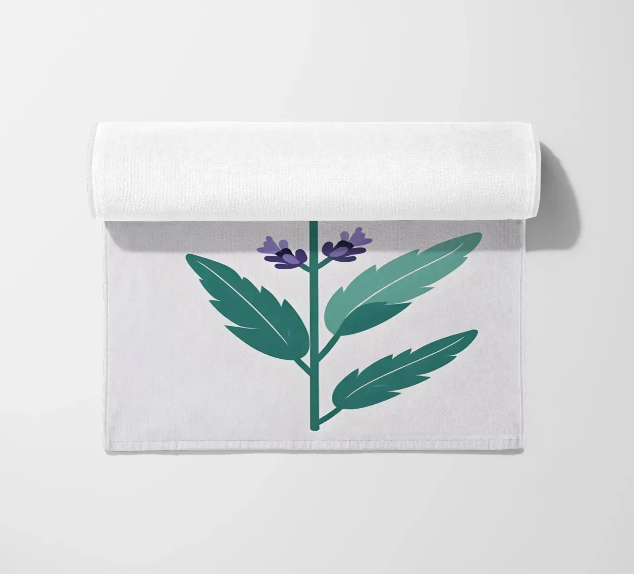 Stelo di lavanda telo mare da Botanical Gallery