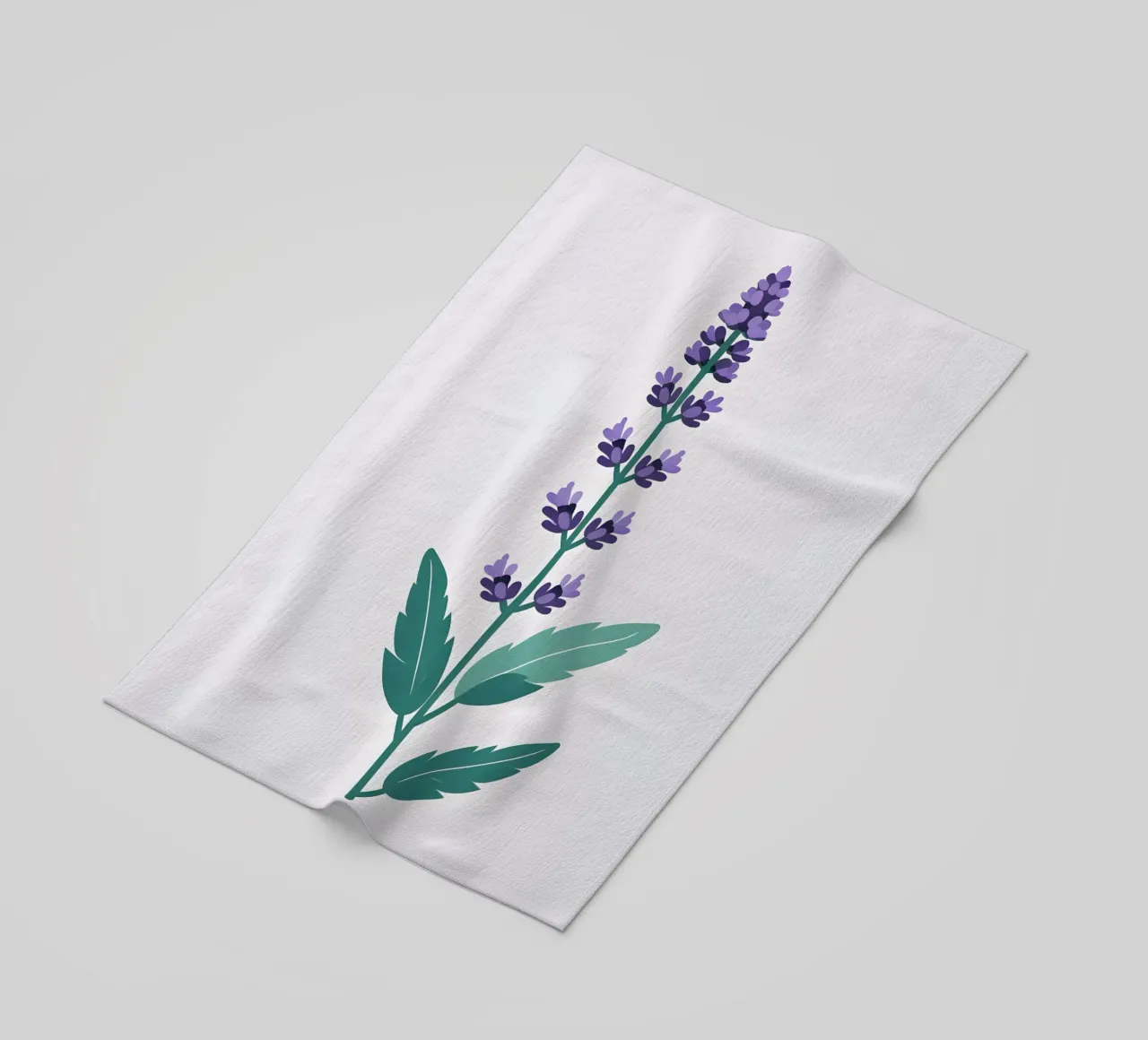 Stelo di lavanda telo mare da Botanical Gallery
