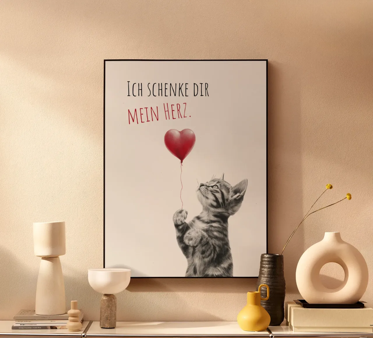 Katzenliebe plexiglass da Melanie Viola